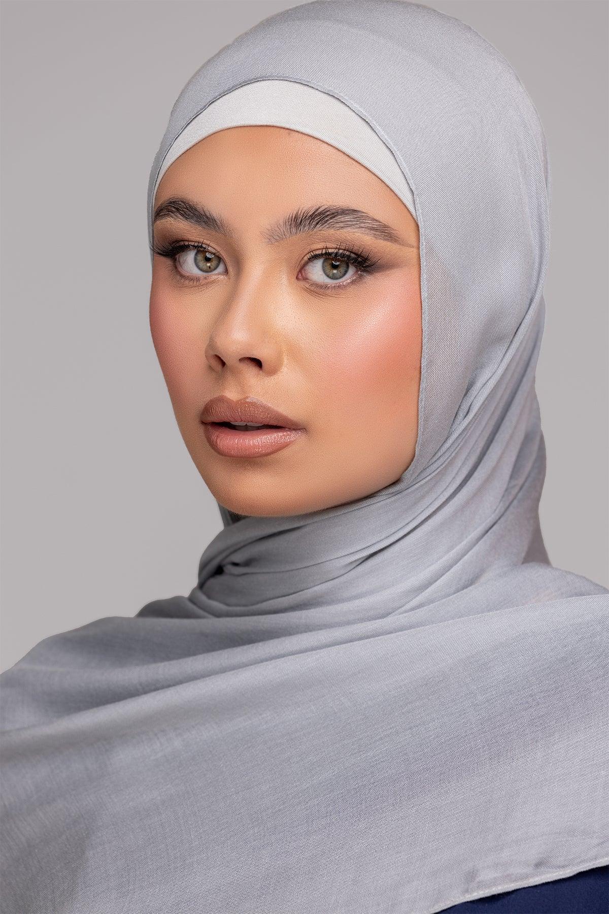 Stylish Modal Matching Hijab Set & Capri - Soft & Breathable Muslim Scarf for Women - Perfect for Daily Wear, Work, and Special Occasions
