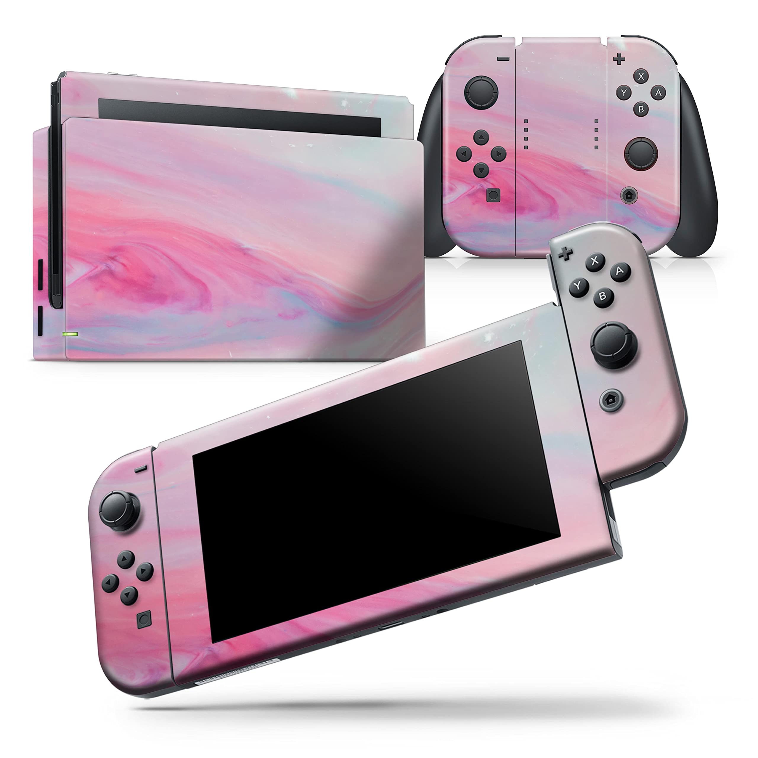 Nintendo Switch Pro Controller Skin - Scratch-Resistant Removable Vinyl Wrap Cover with Marble Design - Compatible with Switch Pro Controller - Perfect for Gaming Protection and Customization