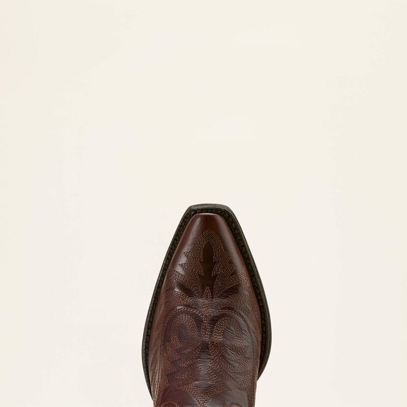 Round Up Collins Western Boots for Men - Genuine Leather Cowboy Boots with Comfortable Cushion - Perfect for Rodeo, Country Dancing & Outdoor Riding