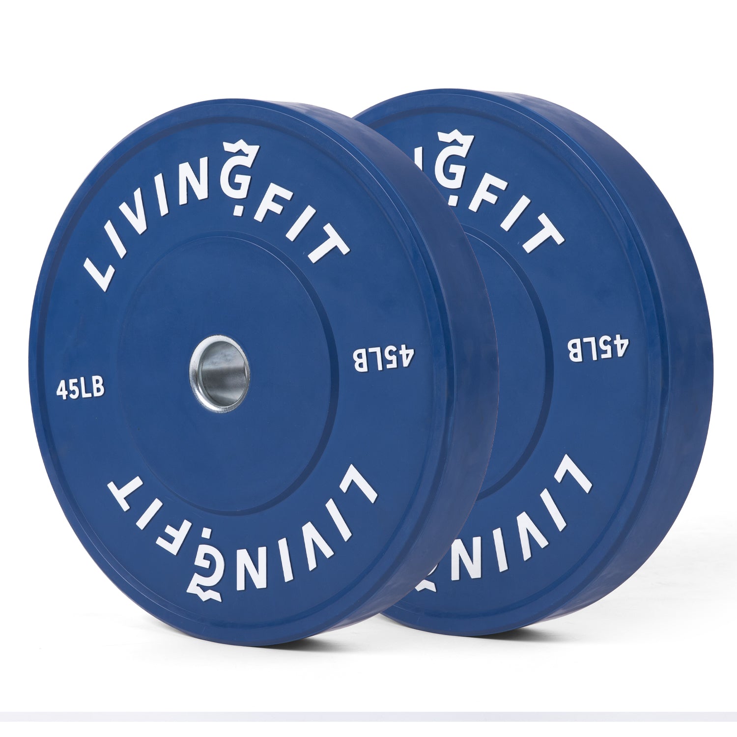 Premium Bumper Plates – Durable Olympic Weight Plates for CrossFit, Powerlifting & Home Gym Workouts – High Performance Rubber Coated Plates for Drop Protection & Noise Reduction