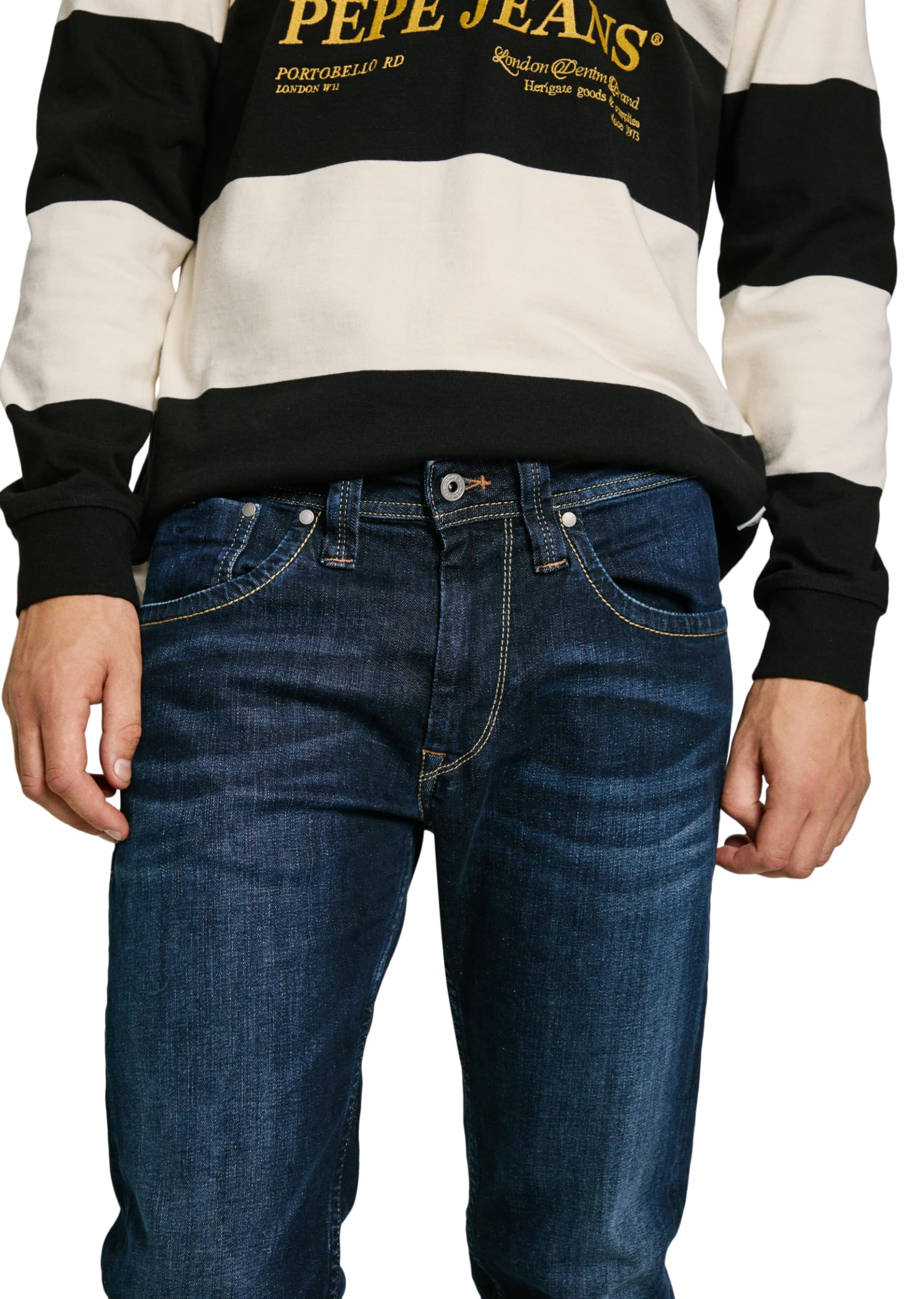 Pepe Jeans Cash L30 32 - Premium Men's Slim Fit Jeans | Comfortable & Stylish for Casual Wear, Work & Everyday Outfits