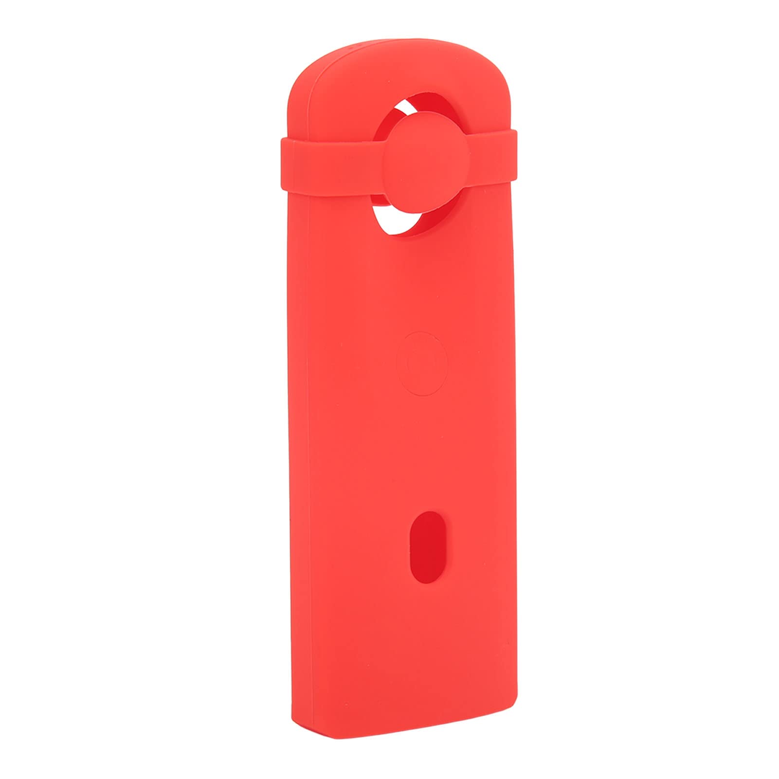 Pomya Waterproof Silicone Case for 360 Action Camera - Shockproof Protective Cover with Lens Cap | Perfect for Outdoor Sports, Travel Adventures & Extreme Activities (Red)