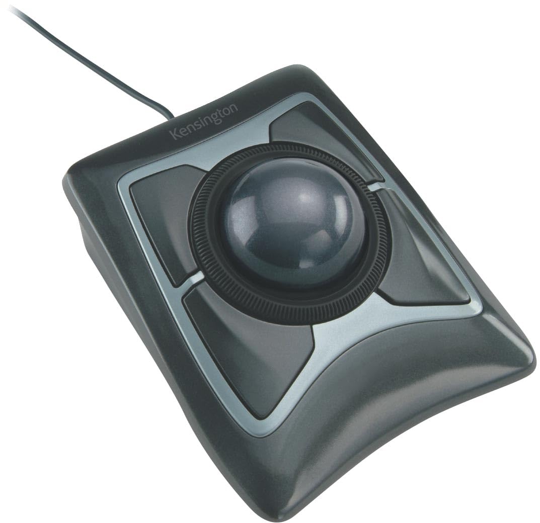 Kensington Expert Mouse Wireless Trackball - Ergonomic Optical Trackball for PC & Mac - Perfect for Graphic Design, CAD, and Office Use