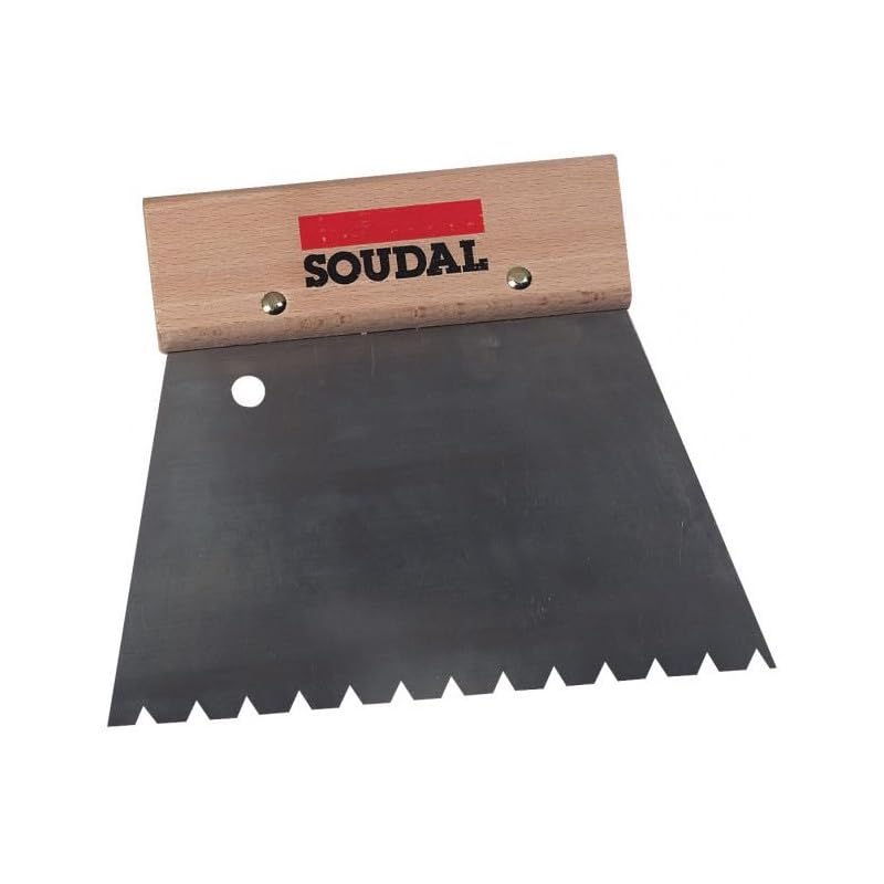 Professional B11 Spatula by Soudal - High-Quality Putty Knife for Drywall, Painting & DIY Projects - Perfect for Home Renovation & Construction Work