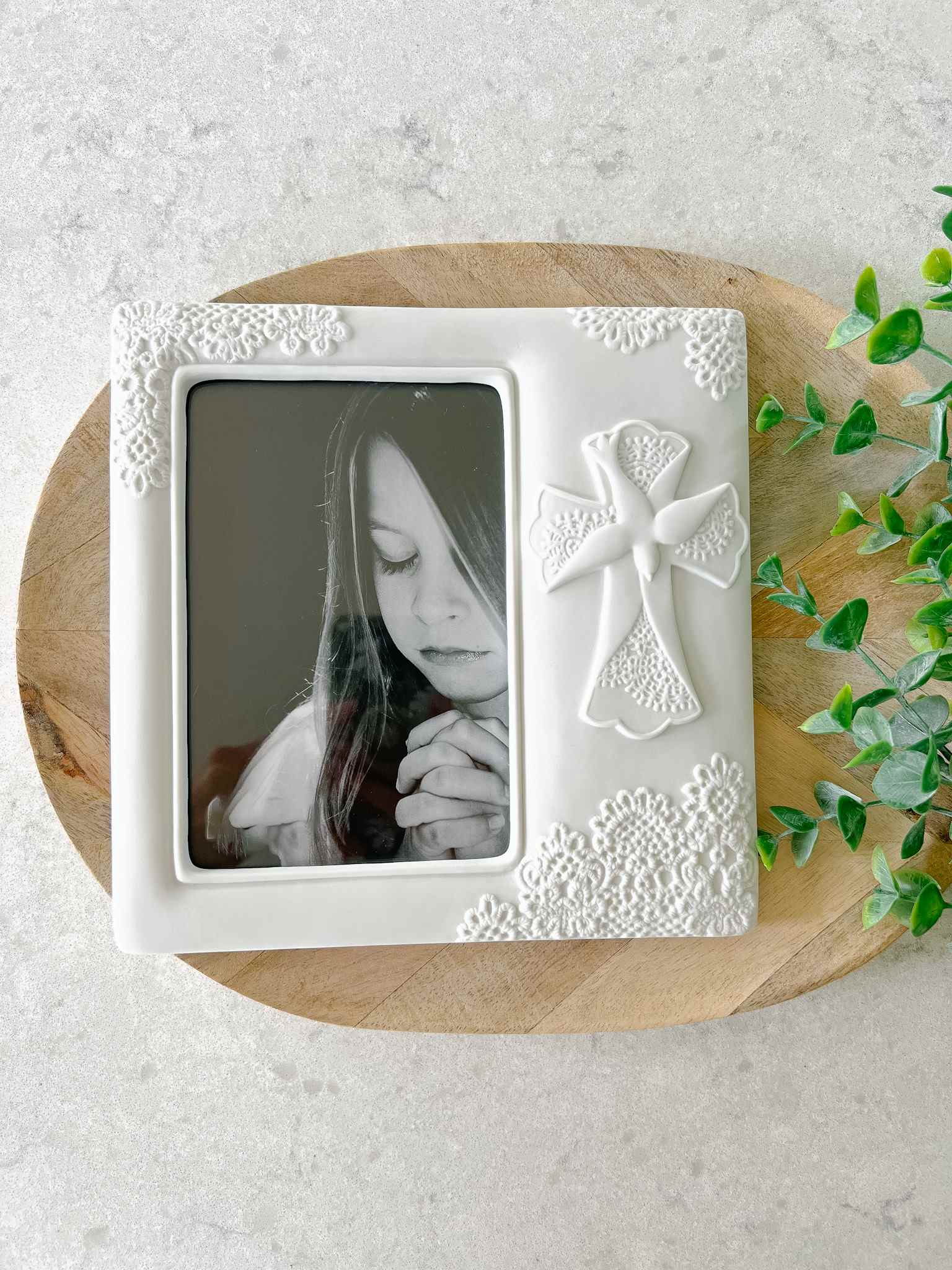 Custom Confirmation Frame - Personalized Keepsake for Baptism, First Communion & Religious Ceremonies | Perfect Gift for Special Occasions