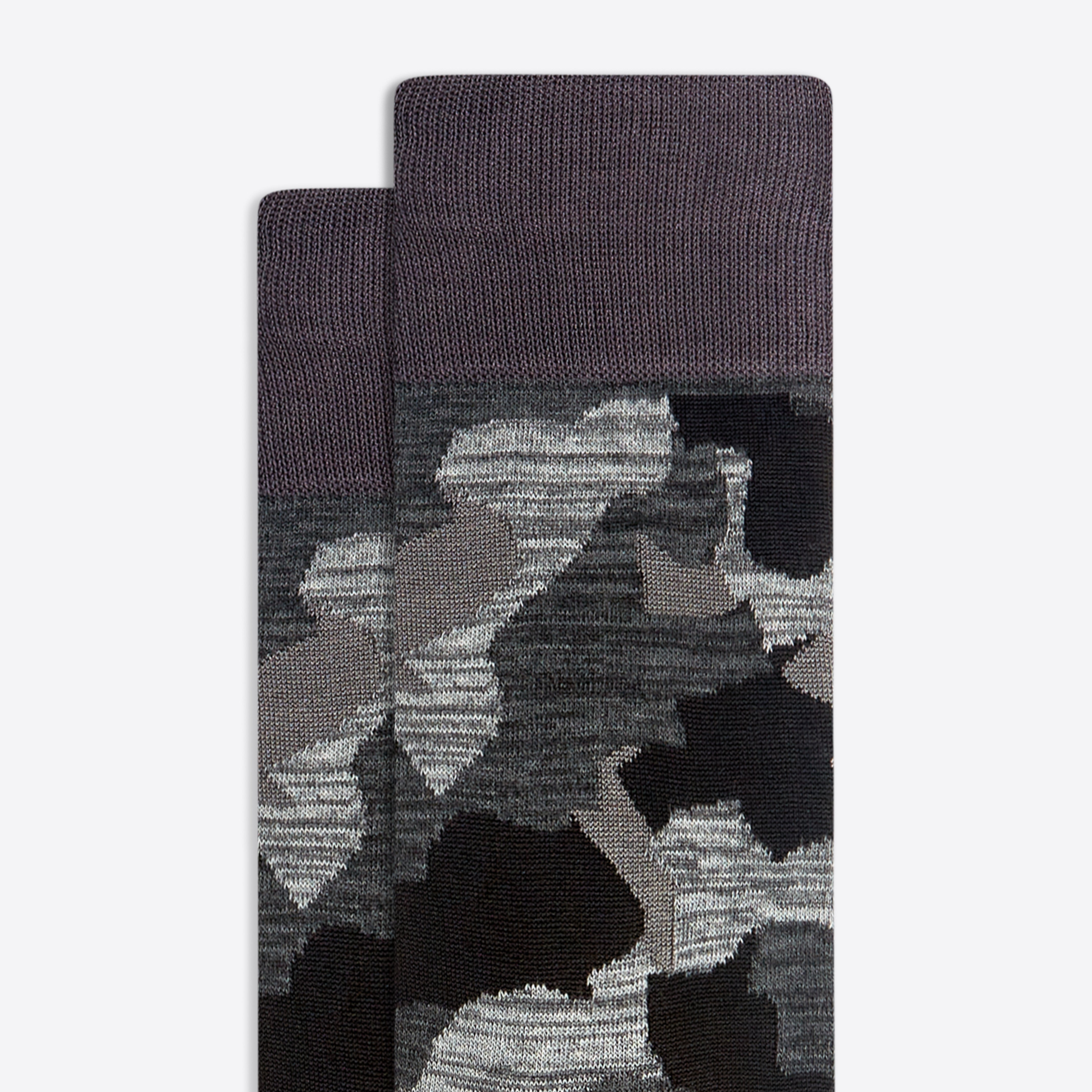 Camouflage Mid Calf Socks for Men & Women - Tactical Outdoor Hiking & Hunting Socks - Comfortable Breathable Military Style Socks for Sports, Work & Everyday Wear