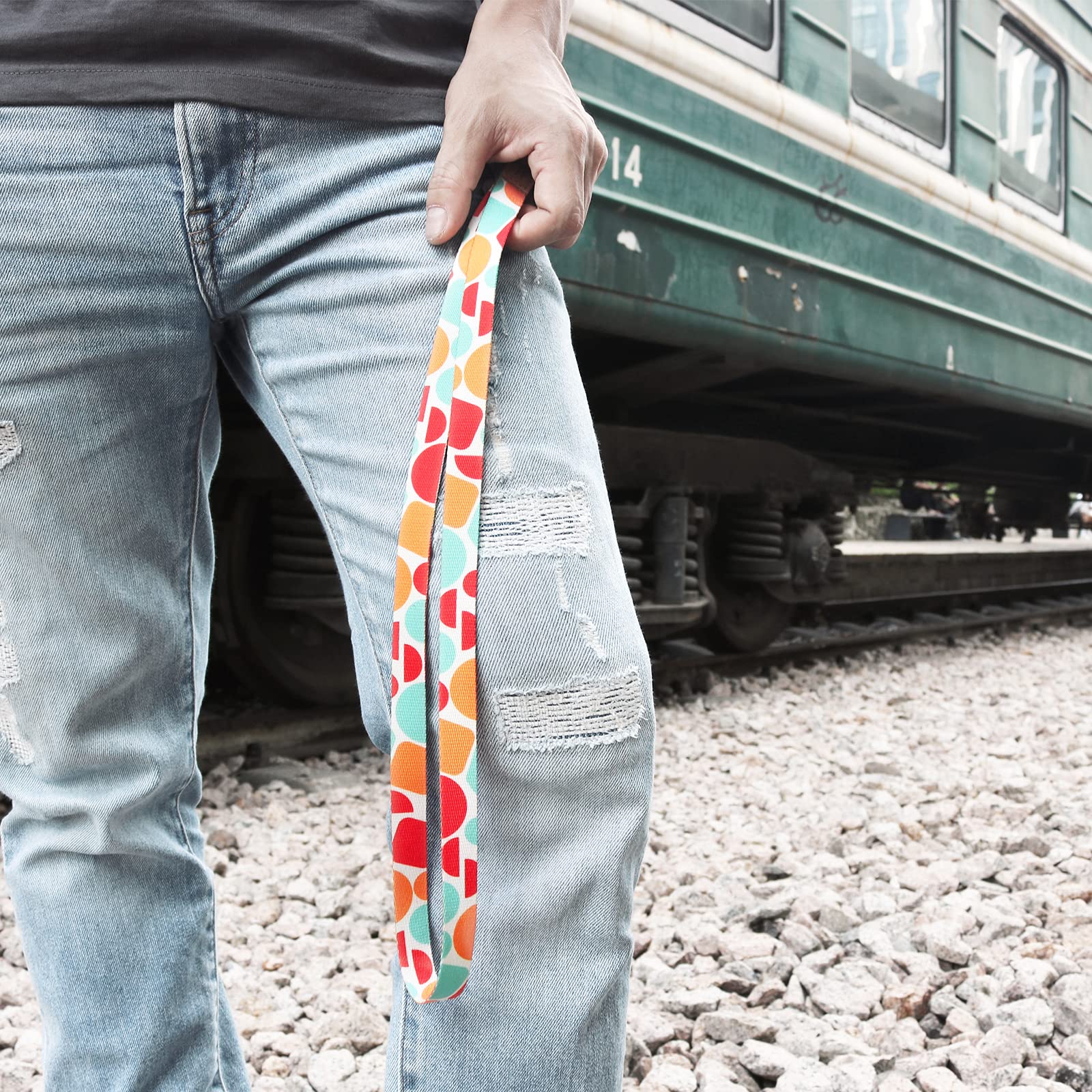 Cool Neck Lanyard for Keys, Wallet & ID Badge - Unisex Strap for Work & Travel