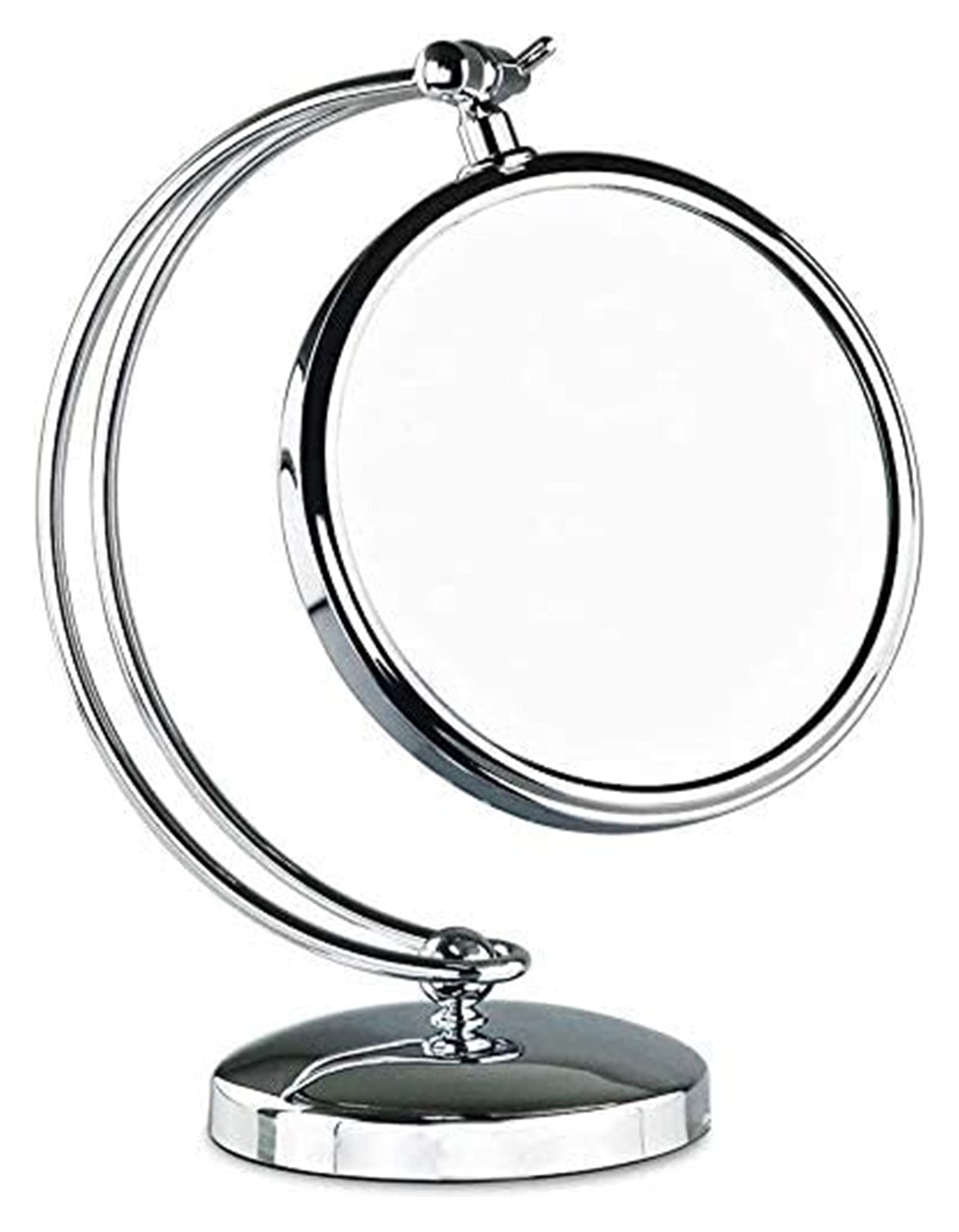 KEKEYANG 8-inch Double-Sided Makeup Mirror - European Style Vanity Mirror with Magnifying Glass, Portable Desktop Mirror for Home & Travel, Perfect for Makeup Application and Skincare Routine