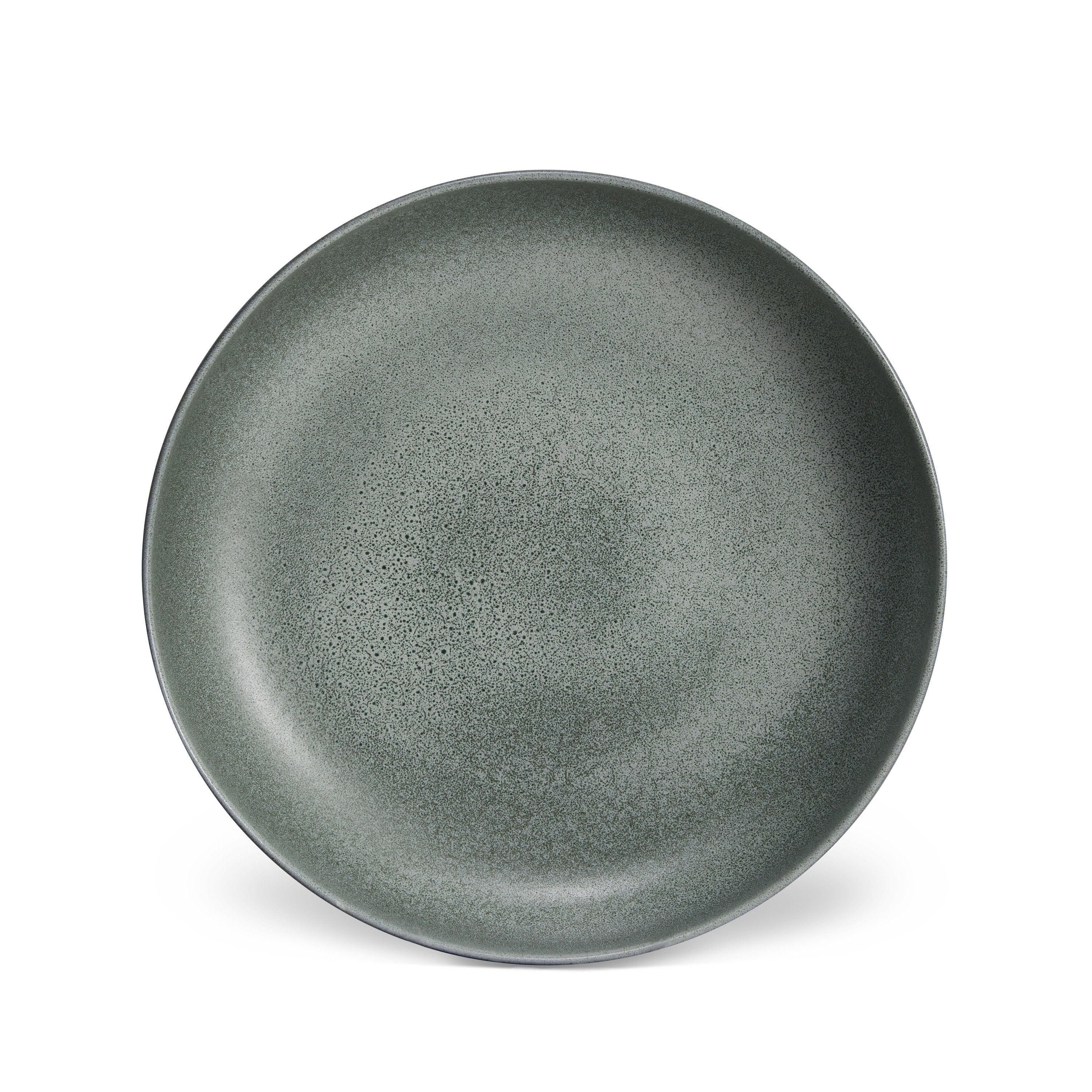 Terra Coupe Bowl in Seafoam Green - Premium Ceramic Serving Bowl for Salads, Pasta & Desserts | Perfect for Dinner Parties & Home Decor