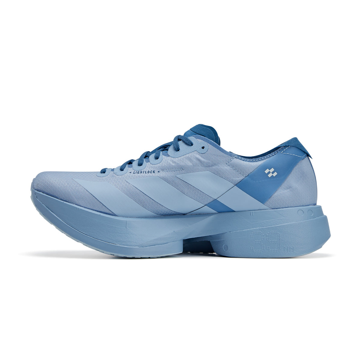 Adidas Adizero Adios Pro 4 Running Shoes - Lightweight Carbon Fiber Racing Sneakers for Men & Women (Ash Blue) | Perfect for Marathon Training & Road Racing
