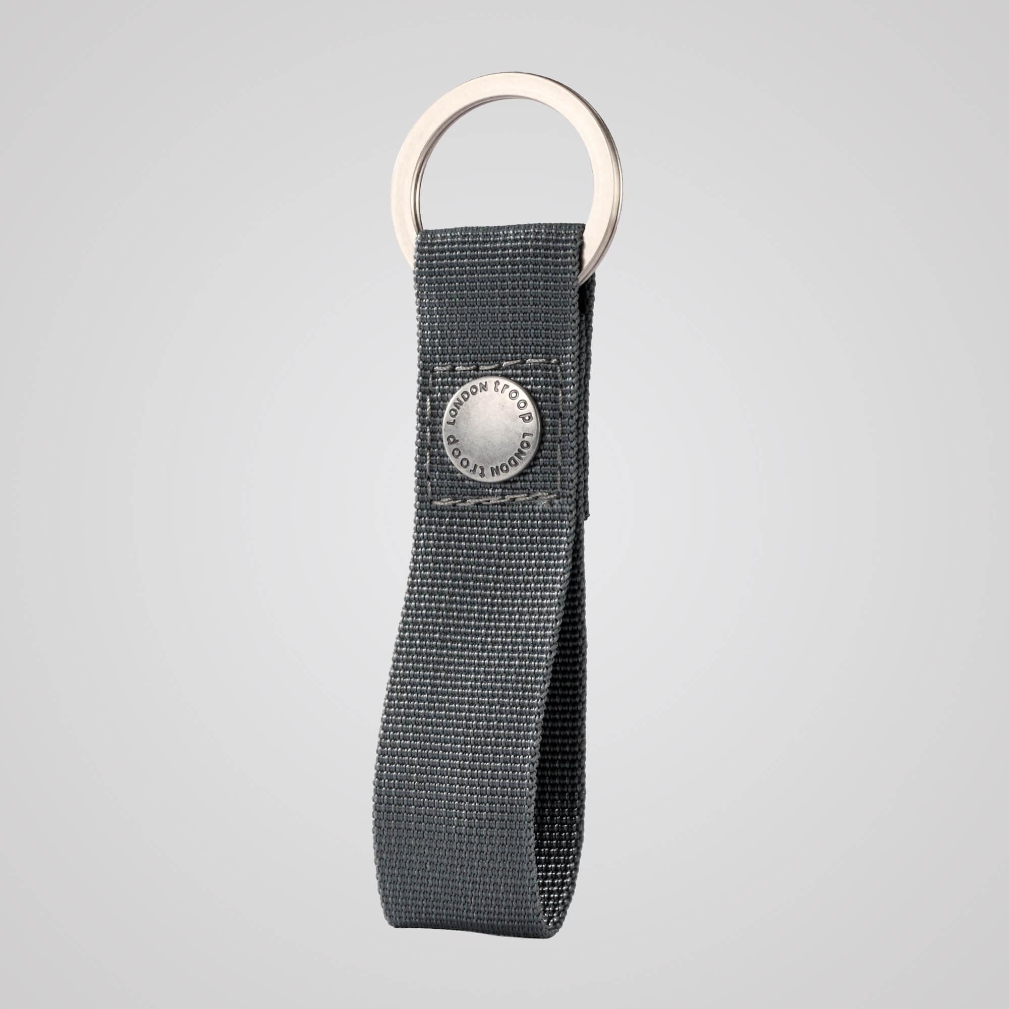 Troop London Practical Loop Keyring - Durable Metal Key Chain for Keys, Car Keys & Accessories - Perfect for Home, Office & Travel Use