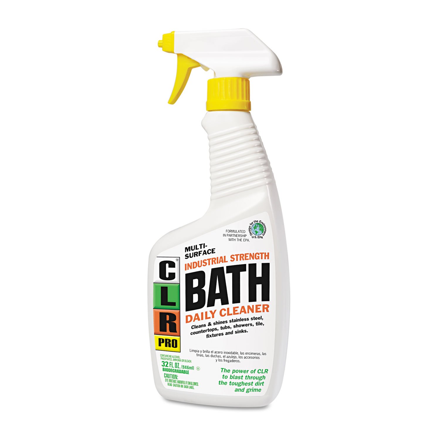 Bath Daily Cleaner - Light Lavender Scent, 32 oz Pump Spray (6-Pack) | Multi-Surface Bathroom Cleaner for Tubs, Tiles & Showers | Fresh & Effective Cleaning Solution