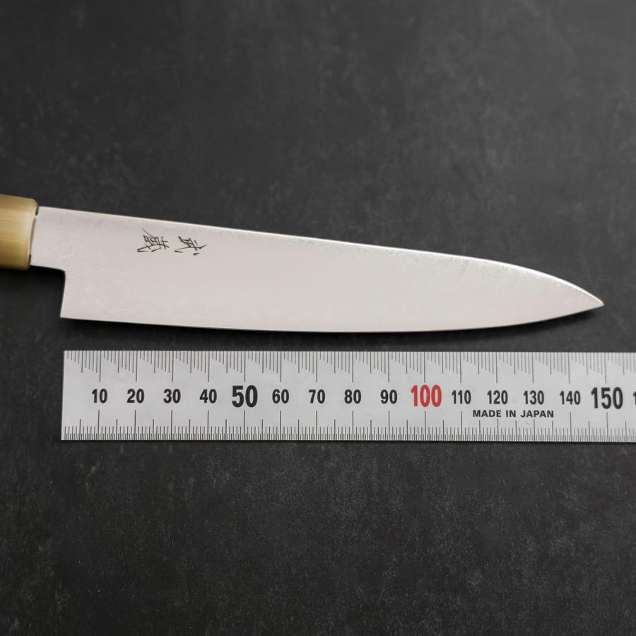 VG-10 Damascus Steel Petty Knife 150mm - Buffalo Light Pink Maple Handle - Perfect for Slicing Fruits, Vegetables & Small Cuts in Home Kitchen