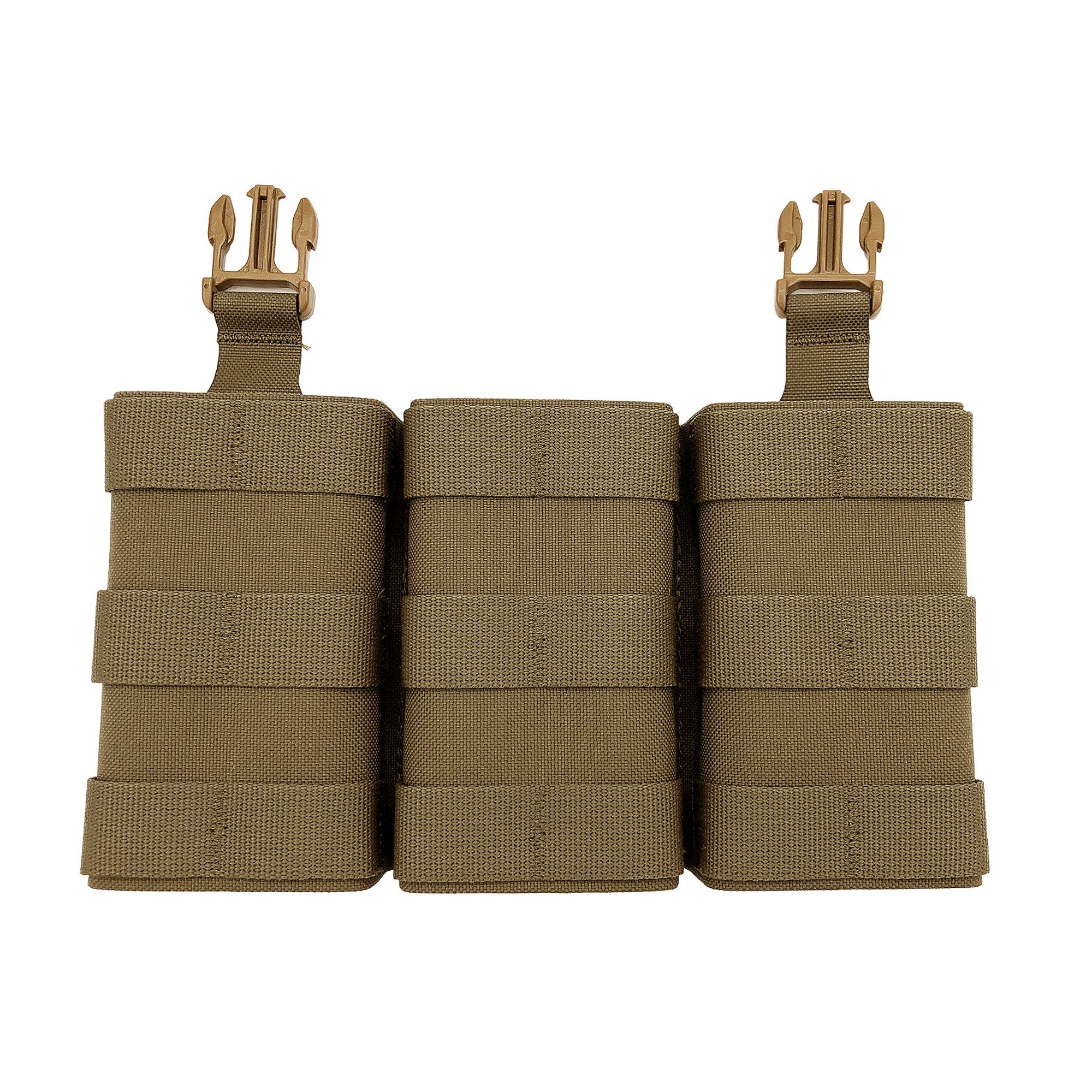 Esstac 7.62 AK Triple Daeodon Front Panel with Front Webbing - Tactical Molle Panel for AK Magazines | Perfect for Range Training, Hunting & Military Use