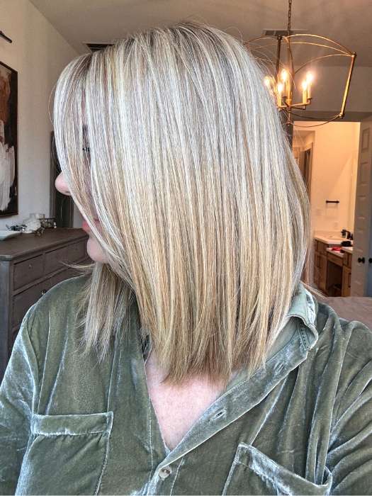 Calabasas Synthetic Lace Front Wig with Mono Part - Natural-Looking Hairpiece for Daily Wear & Special Occasions
