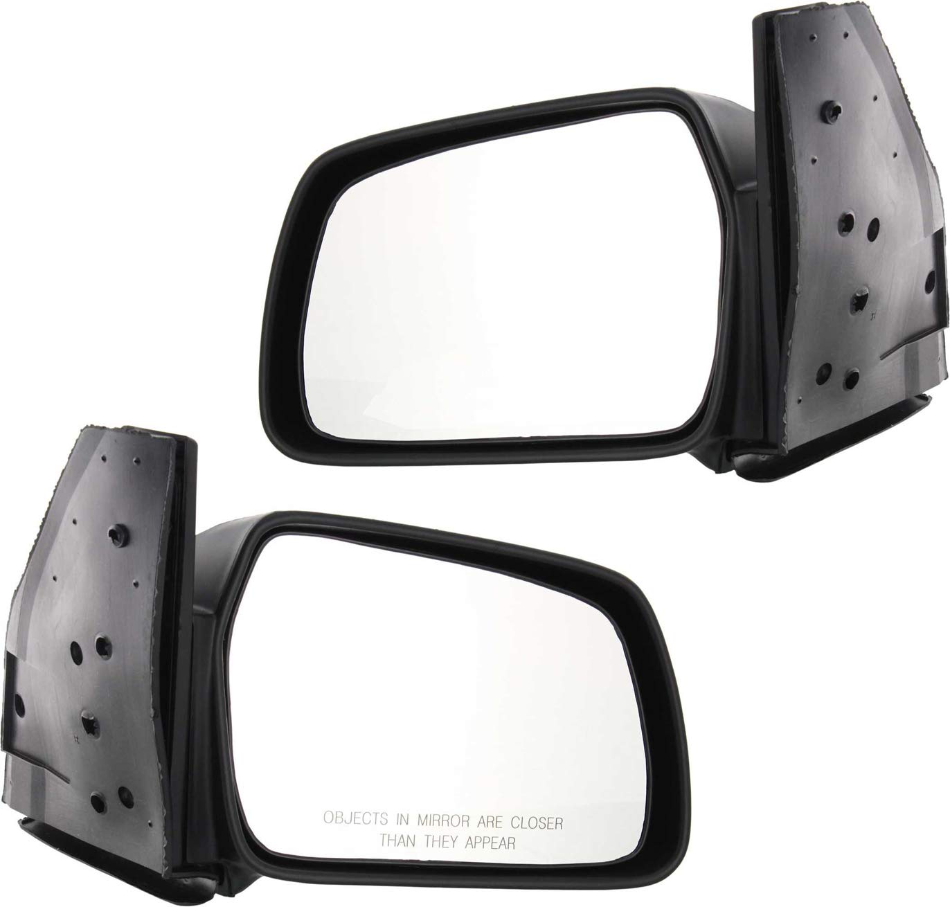 Kool Vue Driver & Passenger Side Mirrors for Suzuki Sidekick 1989-1998 | Paintable Replacement Mirrors | Enhanced Visibility & Safety for Off-Road Adventures