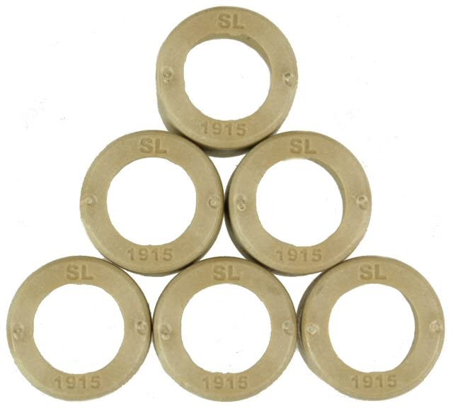 Dr. Pulley 19x15 Round Roller Weights for Scooter & Motorcycle CVT Performance - Smooth Acceleration & Fuel Efficiency Upgrade