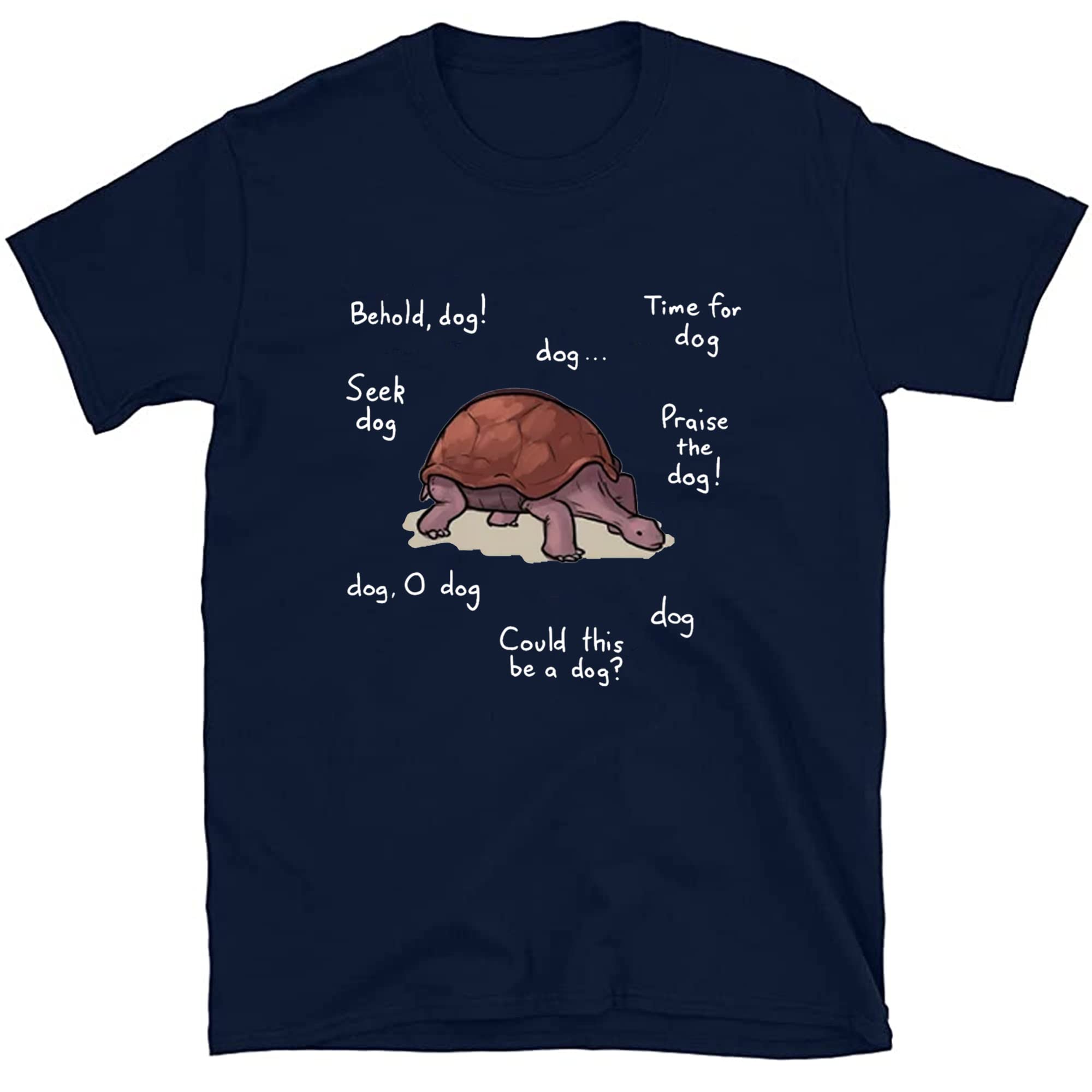 Funny Dog Turtle Video Game Meme T-Shirt for Men & Women - Cool Gaming Meme Tee for Casual Wear, Cosplay & Fan Merch