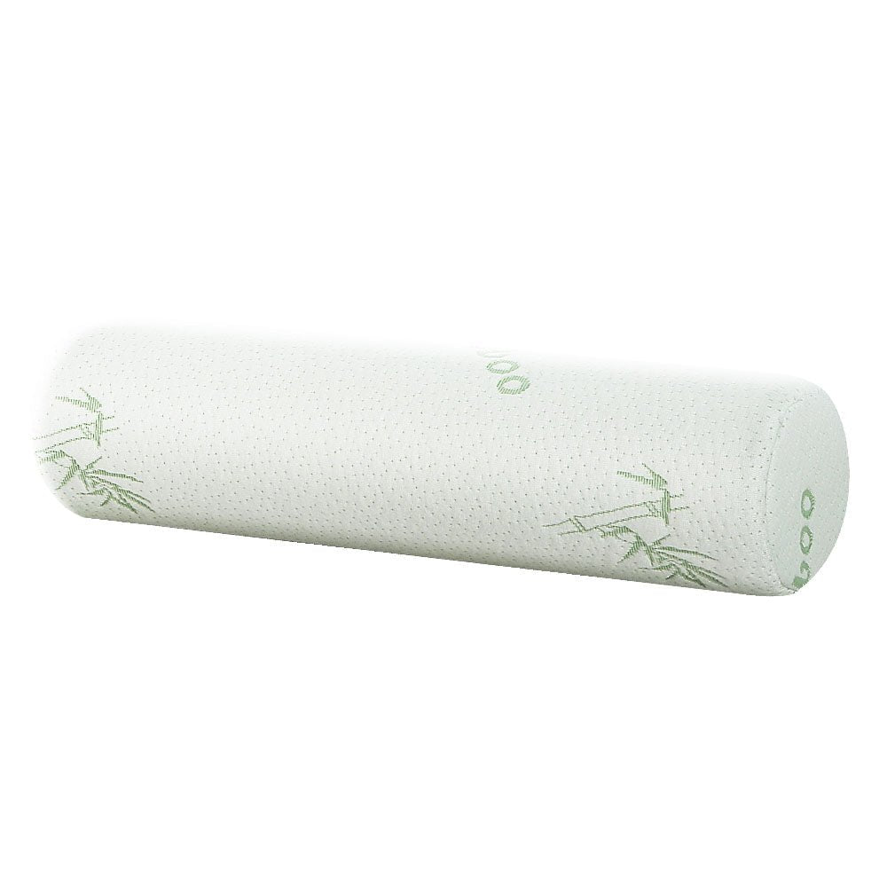 Giselle Bedding Memory Foam Pillow with Bamboo Cover - Orthopedic Neck Support Pillow for Side, Back & Stomach Sleepers - Ideal for Home, Office & Travel Use