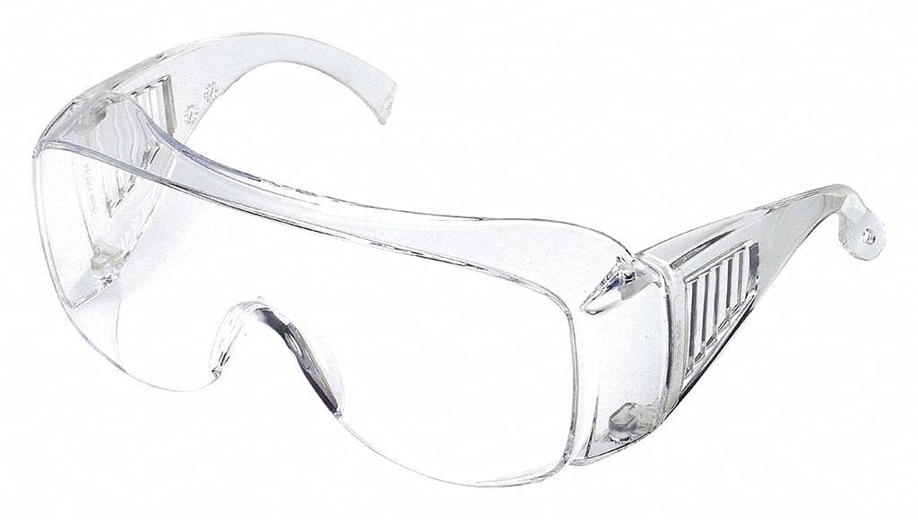 Condor Scratch-Resistant Safety Glasses, Clear Lens, Pack of 2 - Durable Protective Eyewear for Work, DIY Projects & Outdoor Activities