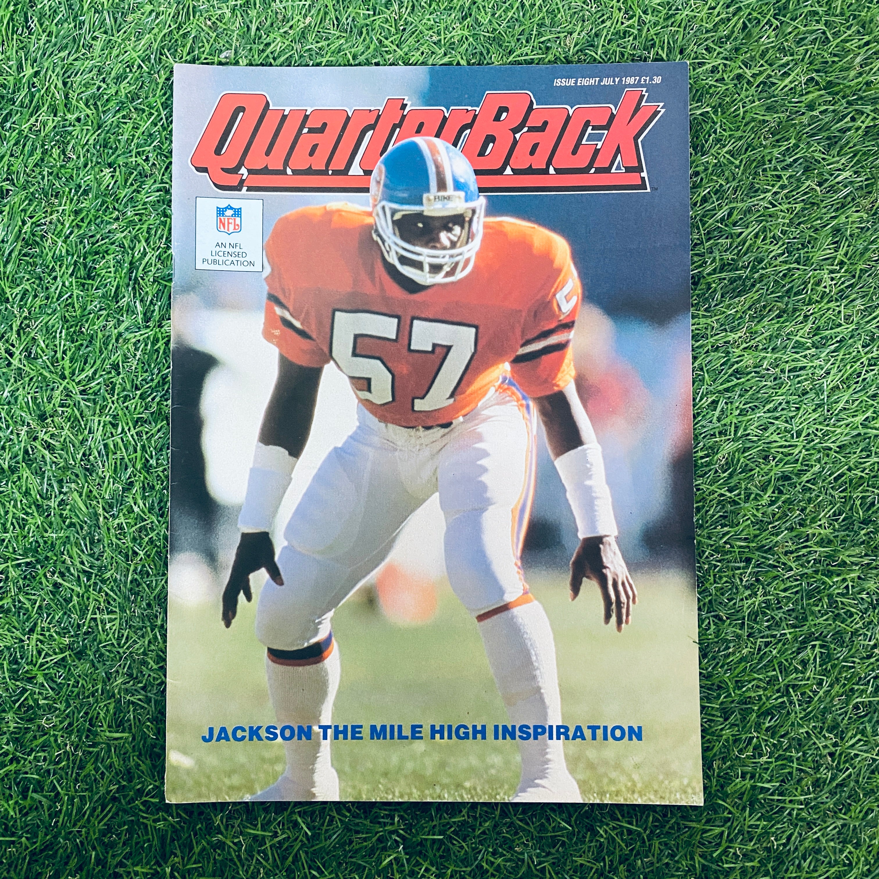 Quarterback Magazine July 1988 Issue 8 - Vintage Football Collectible for Sports Memorabilia Fans & NFL History Enthusiasts | Perfect for Display, Gifts & Nostalgic Collections