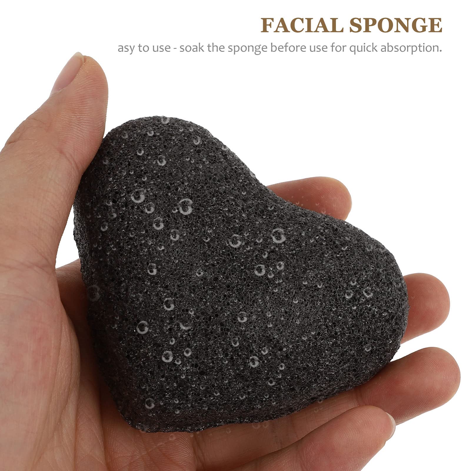 5-Pack Soft Exfoliating Bath Sponges for Face & Body - Gentle Makeup Remover & Cleansing Pads for Shower, Facial Care & Daily Skincare Routine | Perfect for Sensitive Skin & Deep Cleansing