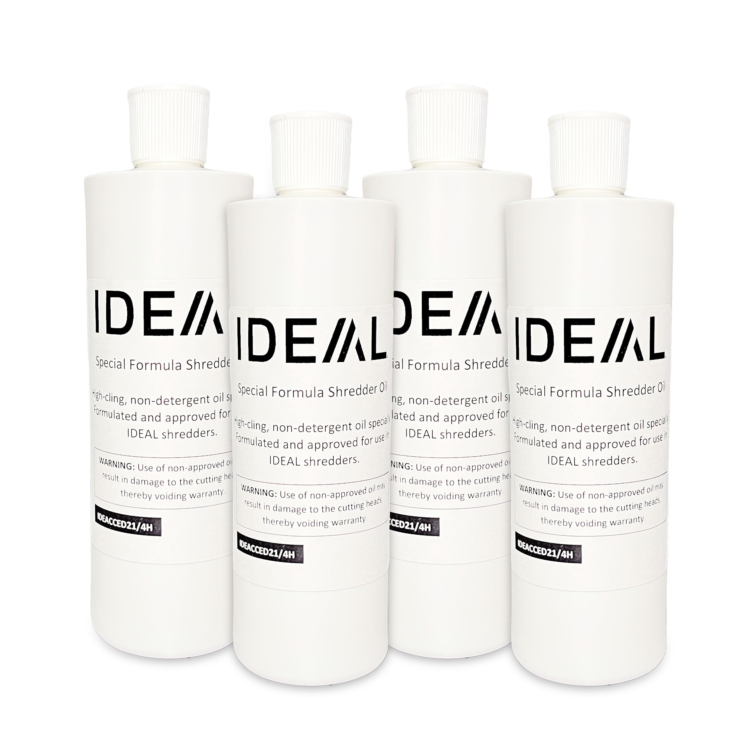 IDEAL Shredder Oil and Bag Kit - 12 Gallon Shredder Bags (80 Count) + 4 Pints Shredder Oil - Compatible with IDEAL 2270, 2360, 2404, 2465, 2445 SC/CC/SMC Models - Perfect for Office Document Security & Paper Shredder Maintenance