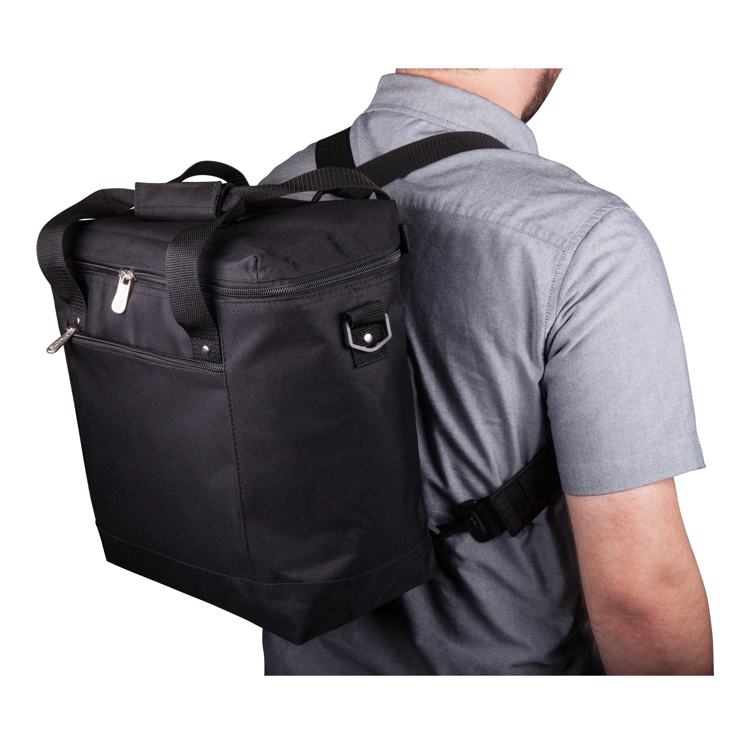 PICNIC TIME NFL Montero Insulated Tote Cooler Bag - Portable Soft-Sided Picnic Cooler with Shoulder Strap - Perfect for Tailgating, Beach Trips & Outdoor Adventures (Black)