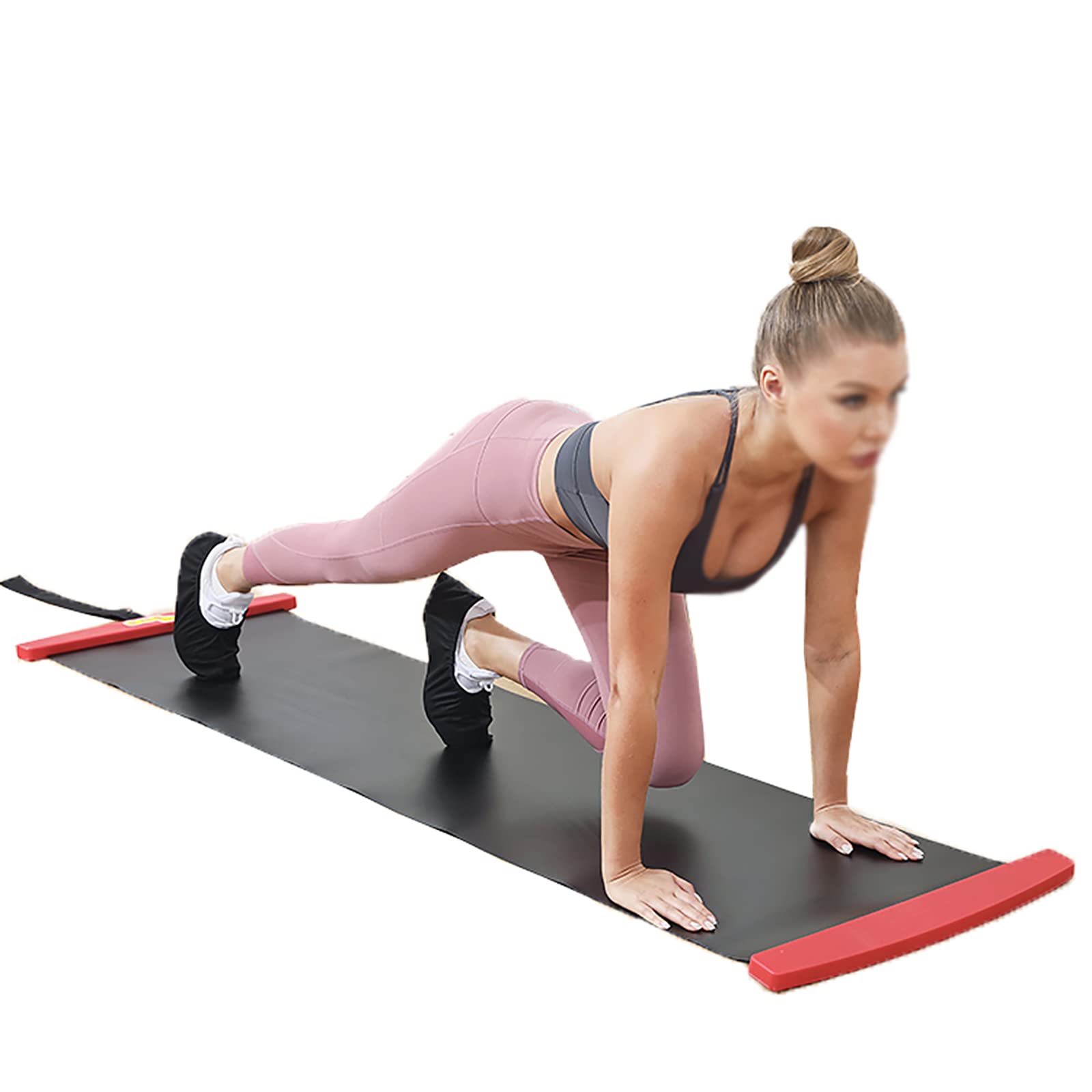 Slide Board Mat for Home Cardio Workout - Tone Legs, Glutes & Core | Cross Training Equipment for Hockey, Ice Skating, Tennis, Running & Skiing | Perfect for Indoor Fitness & Sports Training