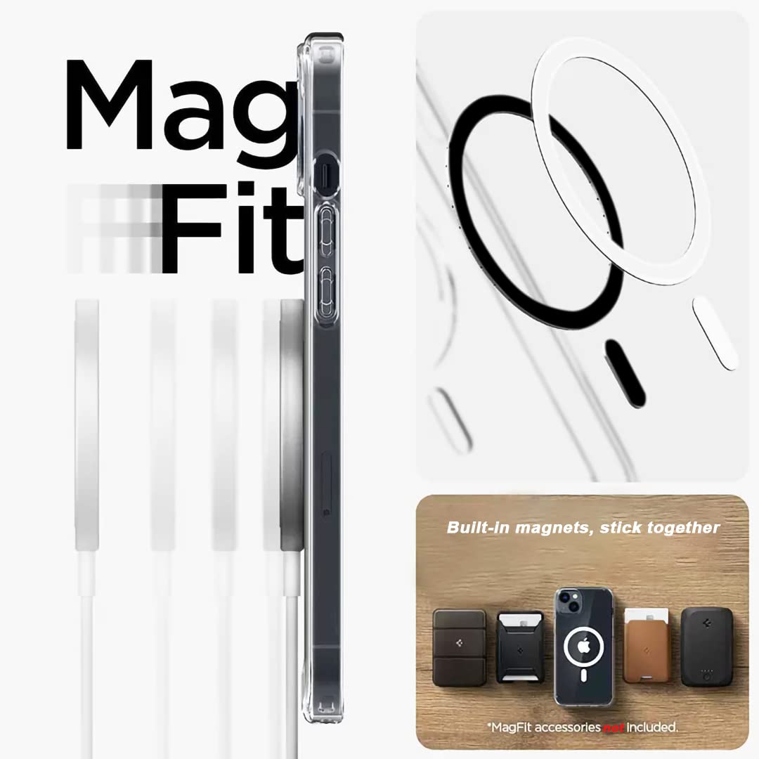 2 Pack Universal Magnetic Sticker Ring - Magsafe Compatible Adapter for iPhone 16/15/14/13/12 Series & Galaxy S24/S23/S22 - Strong Hold Wireless Charging Accessory (White) - Perfect for Car Mounts, Phone Stands & Magnetic Wallets