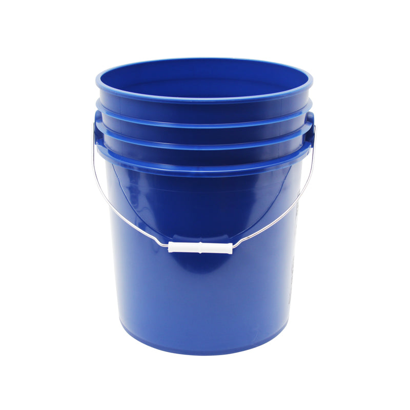 Blue Dragon 5 Gallon Bucket - Heavy Duty Plastic Pail with Handle for Home, Garden, and Industrial Use - Perfect for Storage, Cleaning, and DIY Projects