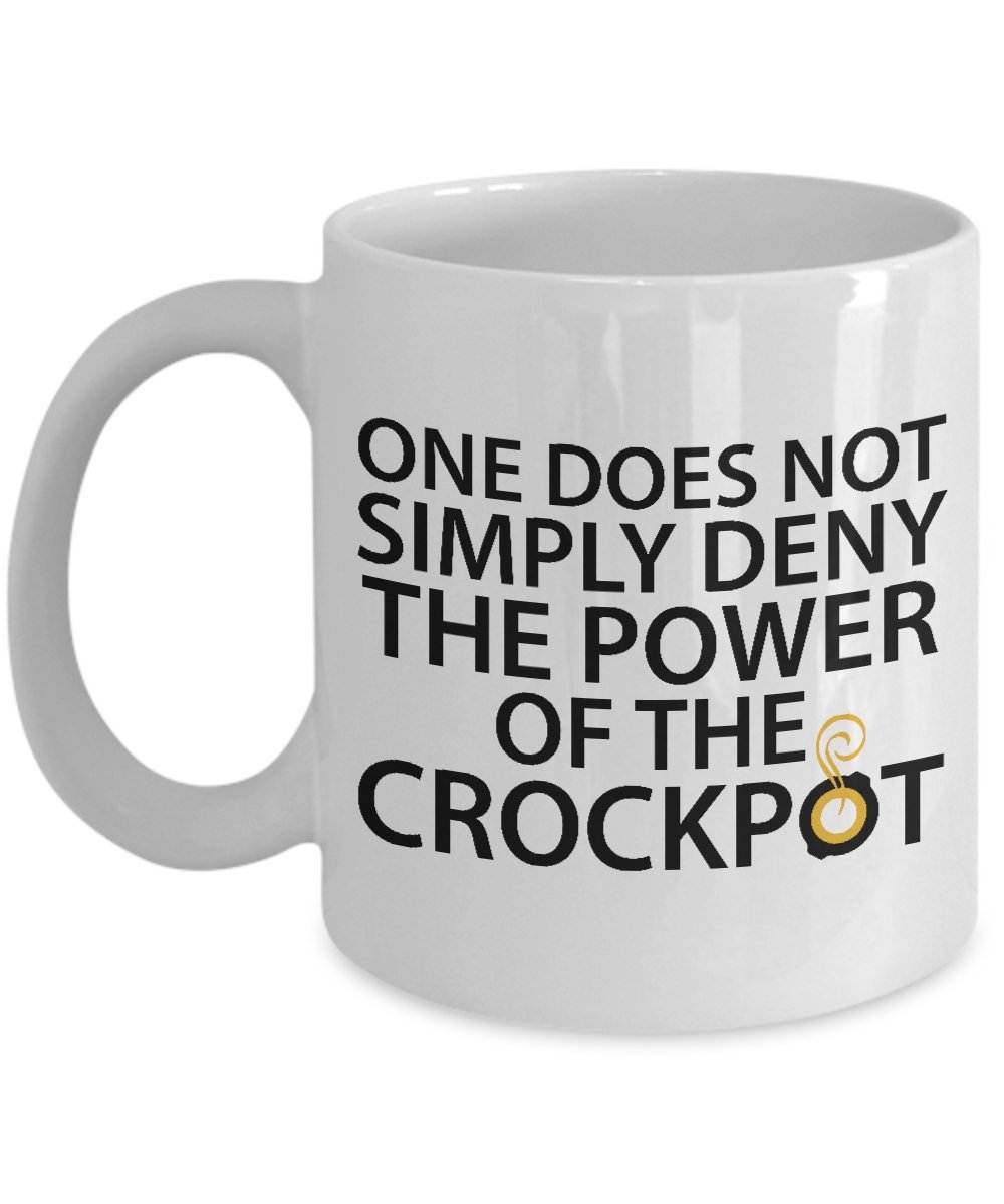 mmandiDESIGNS 11 oz Crock Pot Coffee Mug - Insulated Travel Mug for Hot & Cold Drinks, Perfect Gift for Men & Women - Ideal for Office, Commute, Camping & Home Use