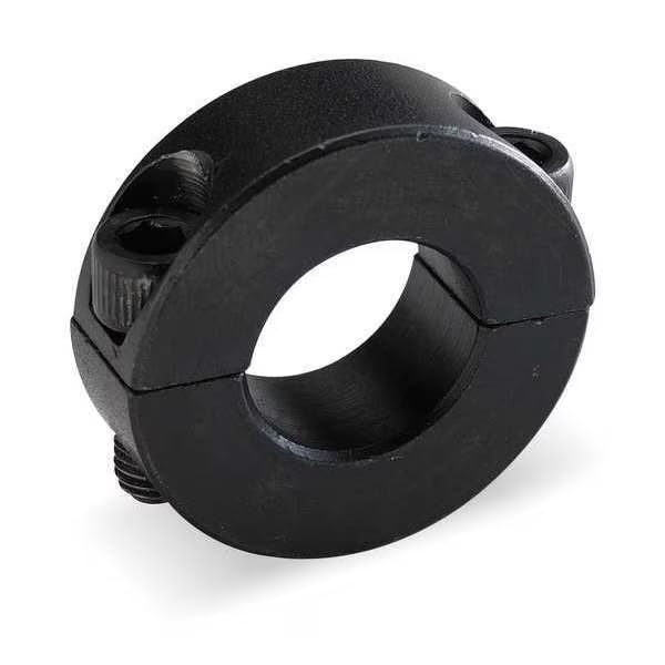 2-Piece Steel Shaft Collar Clamp - 3 Inch Diameter for Industrial Machinery, Power Transmission & DIY Projects