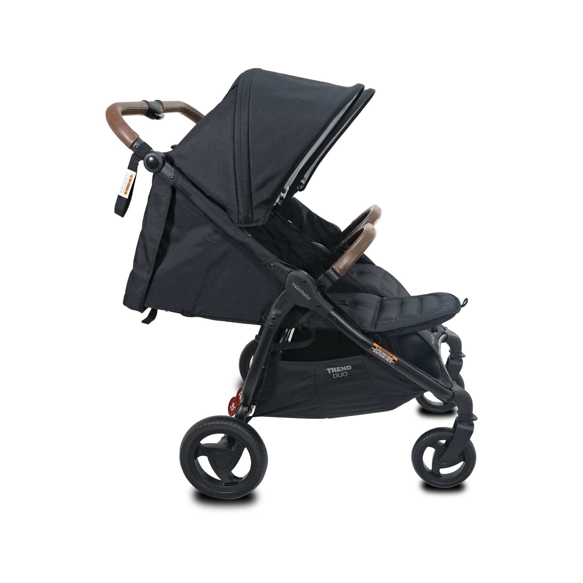 Valco Baby Duo Trend Double Stroller - Lightweight Compact Side by Side Stroller for Twins & Toddlers | Perfect for Shopping, Travel & Outdoor Adventures
