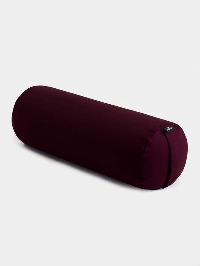 Organic Cotton Buckwheat Meditation Bolster Cushion for Yoga & Zen Relaxation - Perfect for Yoga Studios, Home Meditation & Stress Relief