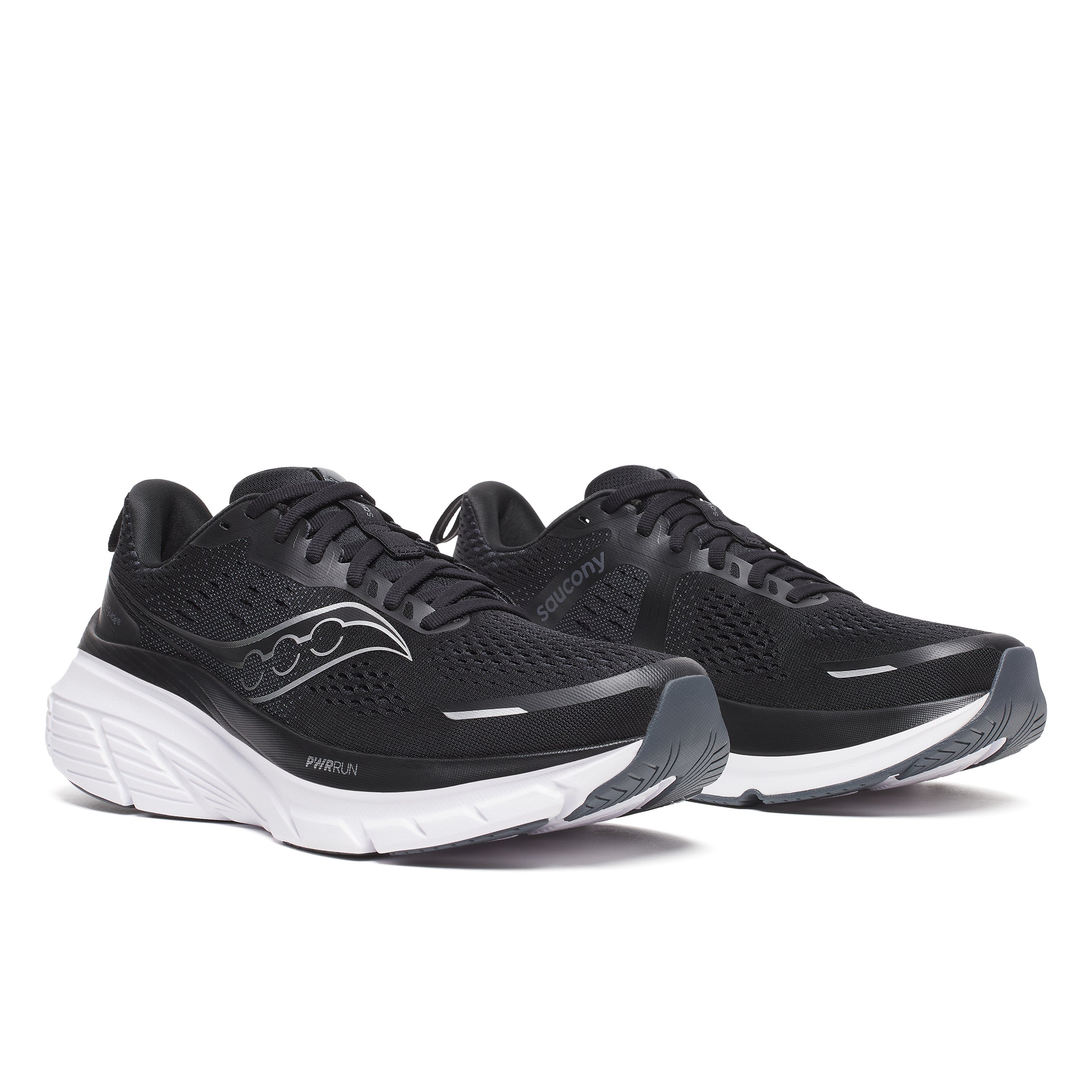 Men's Guide 18 WIDE (100) Black/White Running Shoes - Lightweight Athletic Sneakers for Jogging, Gym Workouts & Everyday Wear