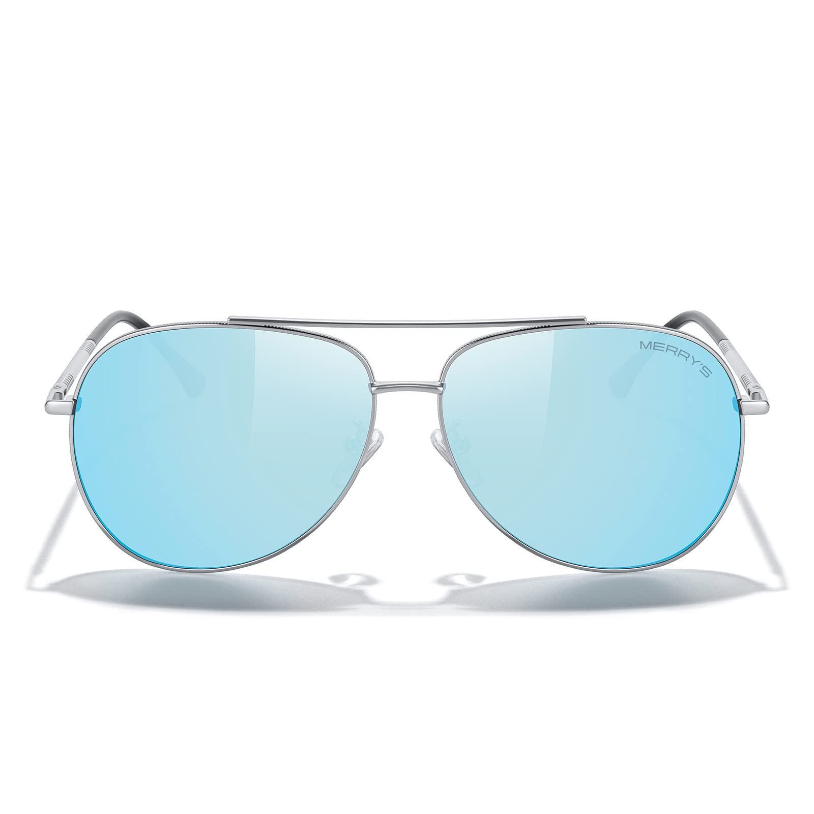 Polarized Aviator Sunglasses for Women & Men - UV Protection, Mirror Lens, 60MM - Ideal for Driving, Outdoor Activities & Travel