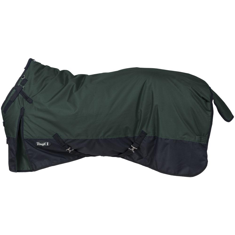 Tough 1 600D Snuggit Horse Blanket - Heavy Duty Waterproof Stable Blanket for Cold Weather Riding & Turnout - Perfect for Winter, Training & Show