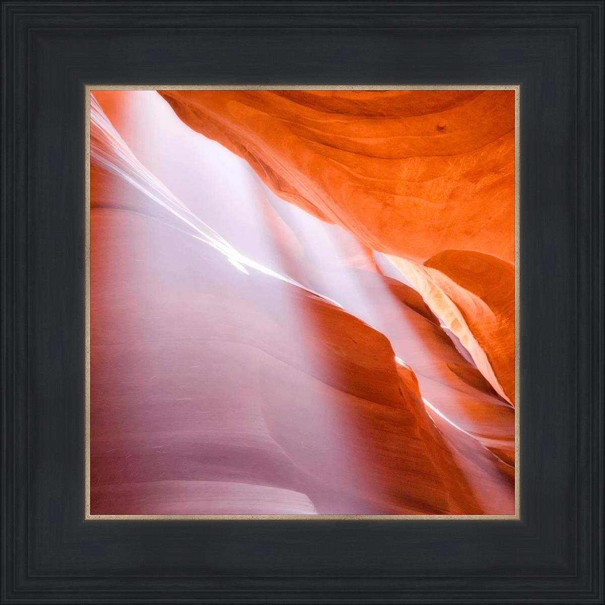 Stunning Antelope Canyon Light Shafts Wall Art - Natural Sunbeam Photography Print for Home & Office Decor - Perfect for Living Rooms, Bedrooms & Workspaces