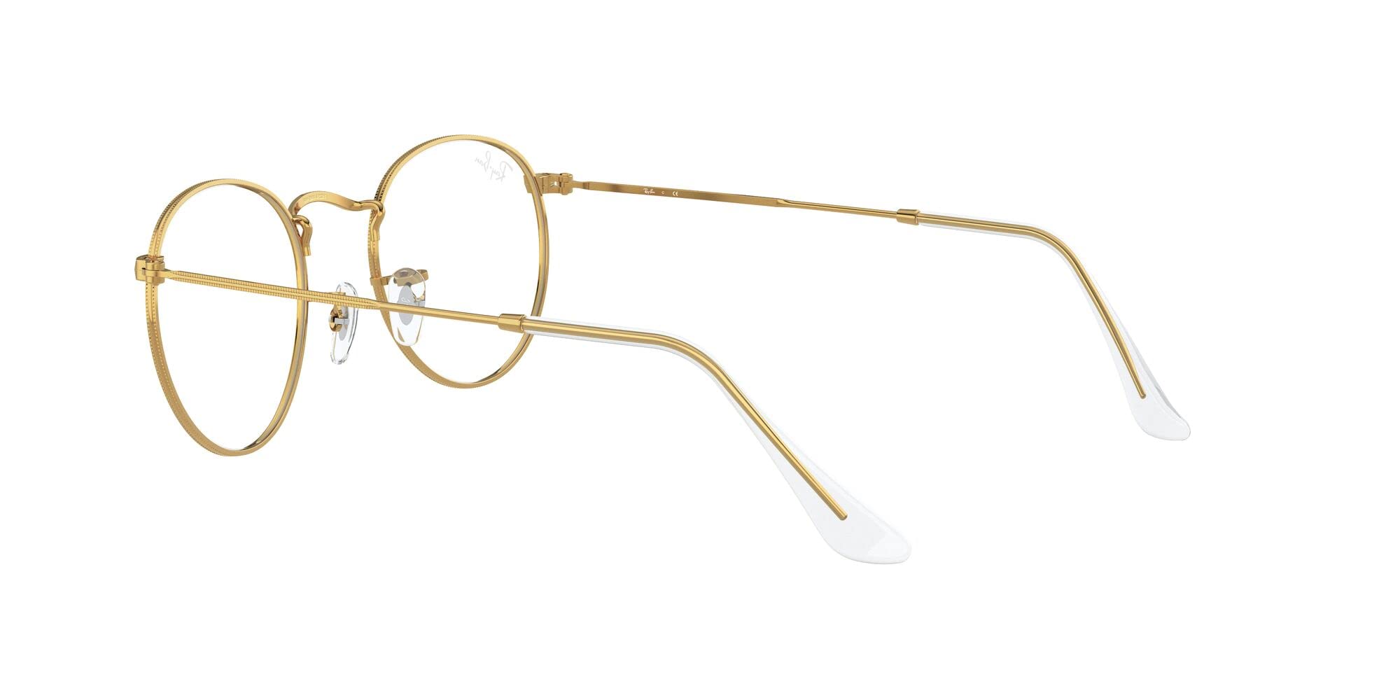 Ray-Ban Rx3447v Round Metal Prescription Eyeglasses Frames - Classic Retro Style for Men & Women - Perfect for Reading, Work, and Everyday Wear