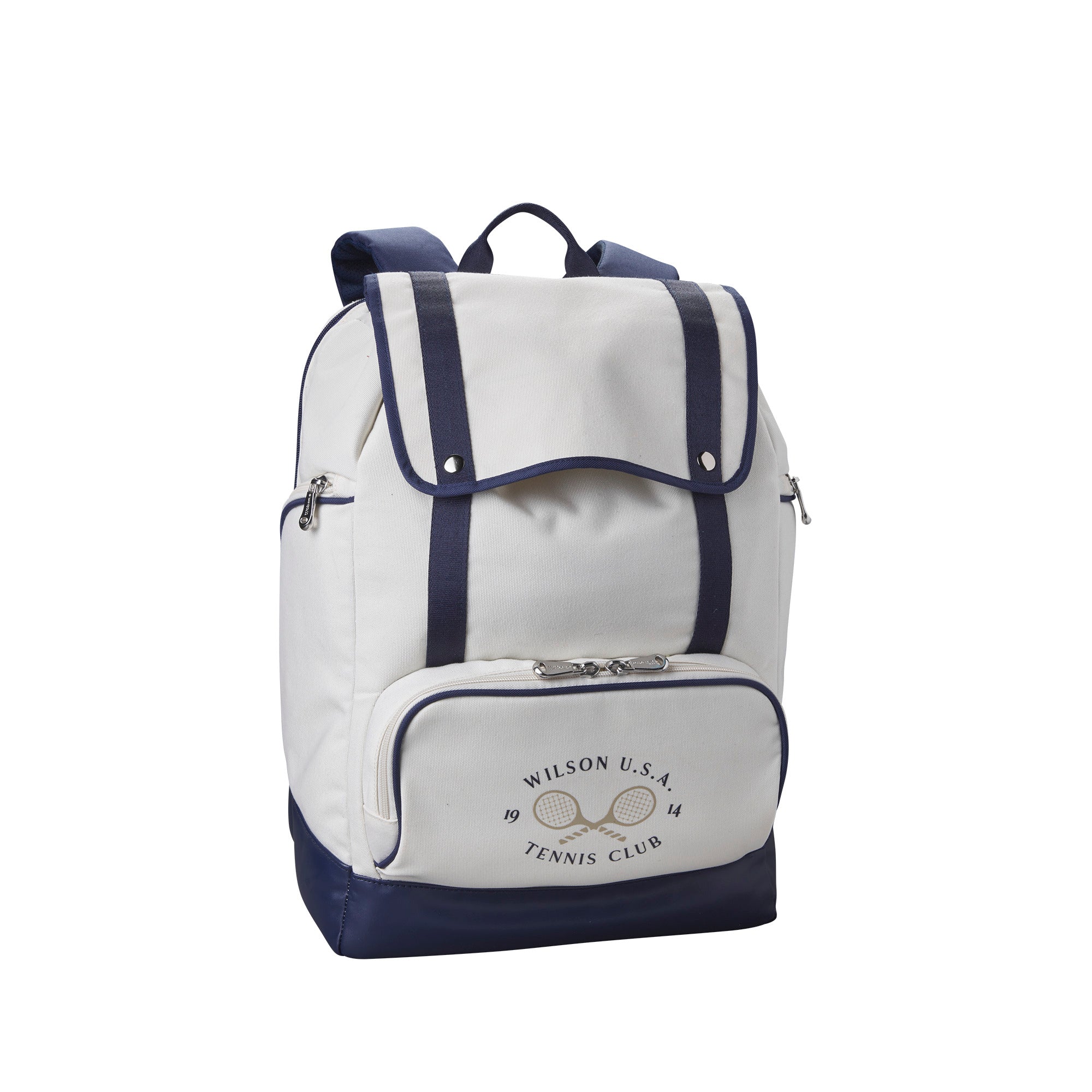 Wilson 1914 Heritage Backpack - Vintage Style Laptop Backpack for Men & Women, Durable School & Travel Backpack with USB Charging Port - Perfect for College, Commuting & Outdoor Adventures