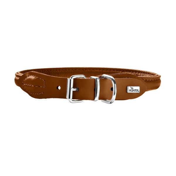 HUNTER Elk Round & Soft Dog Collars - Durable & Comfortable Pet Collar for Medium & Large Dogs - Perfect for Walking, Training & Outdoor Adventures