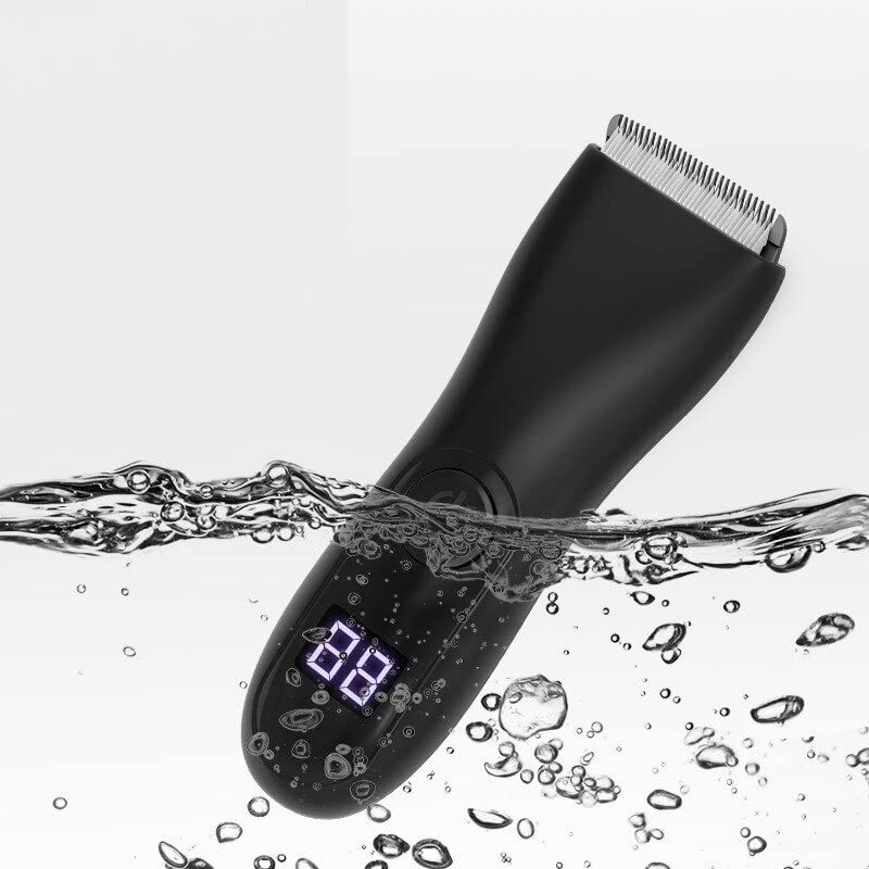 Professional Men's Hair Clippers & Beard Trimmer Kit - Electric Shaver for Facial Hair, Body Grooming & Intimate Areas | Cordless Hair Cutting Machine for Home & Travel Use