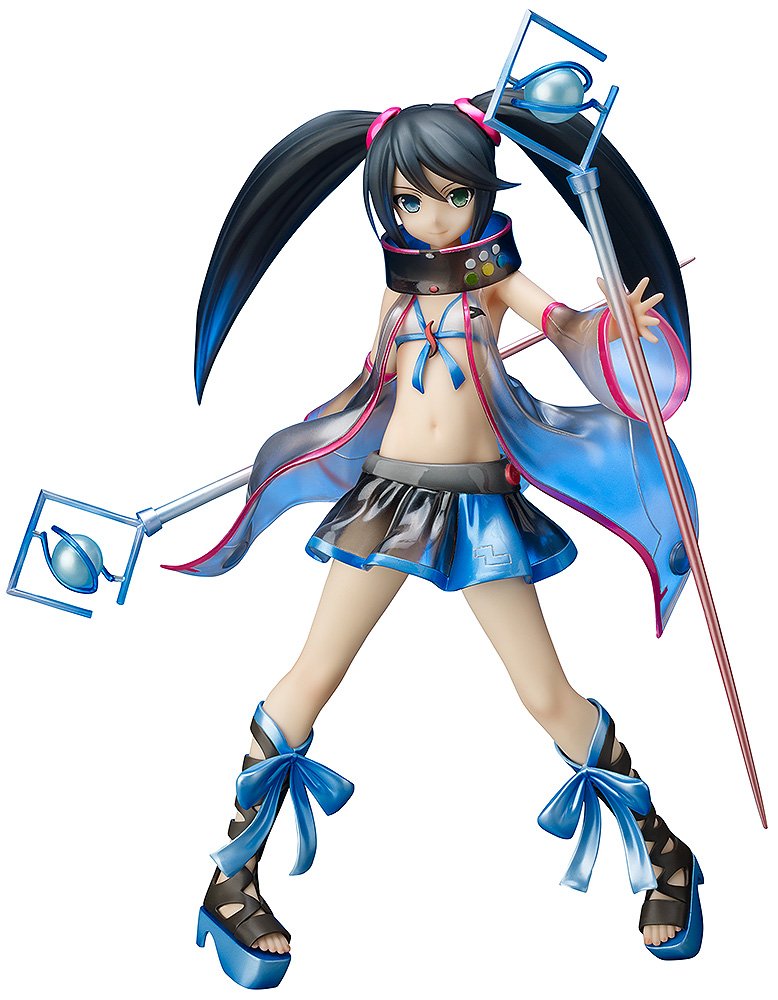 FREEing Sega Hard Girls: Skeleton Sega Saturn PVC Figure (1:8 Scale) - Anime Collectible for Gamers & Sega Fans - Perfect for Display, Gifts & Gaming Room Decor