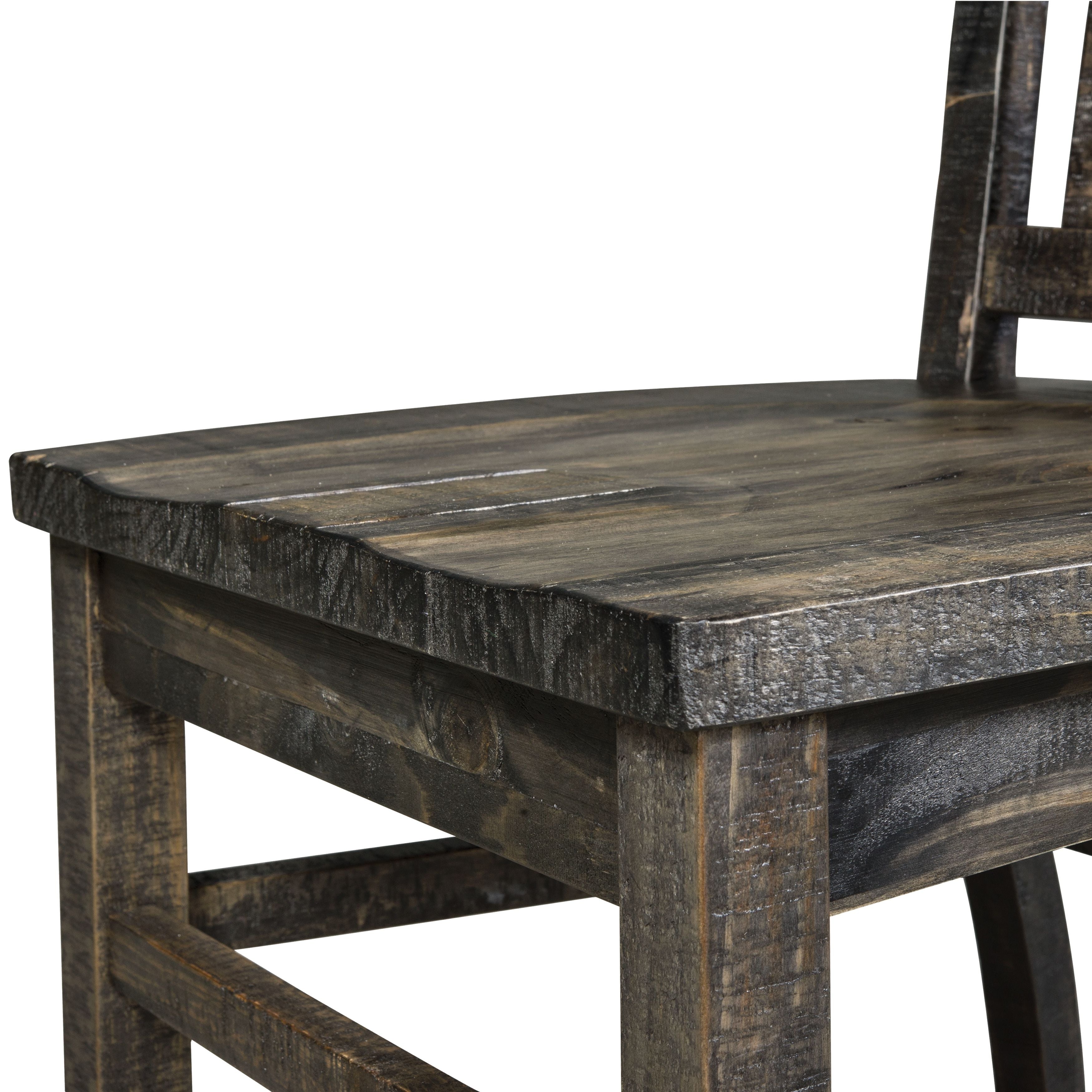 Bellamy Wood Dining Chairs Set of 2 - Solid Wood Kitchen Chairs with Cushioned Seat - Modern Farmhouse Style for Dining Room, Kitchen, Breakfast Nook & Home Decor