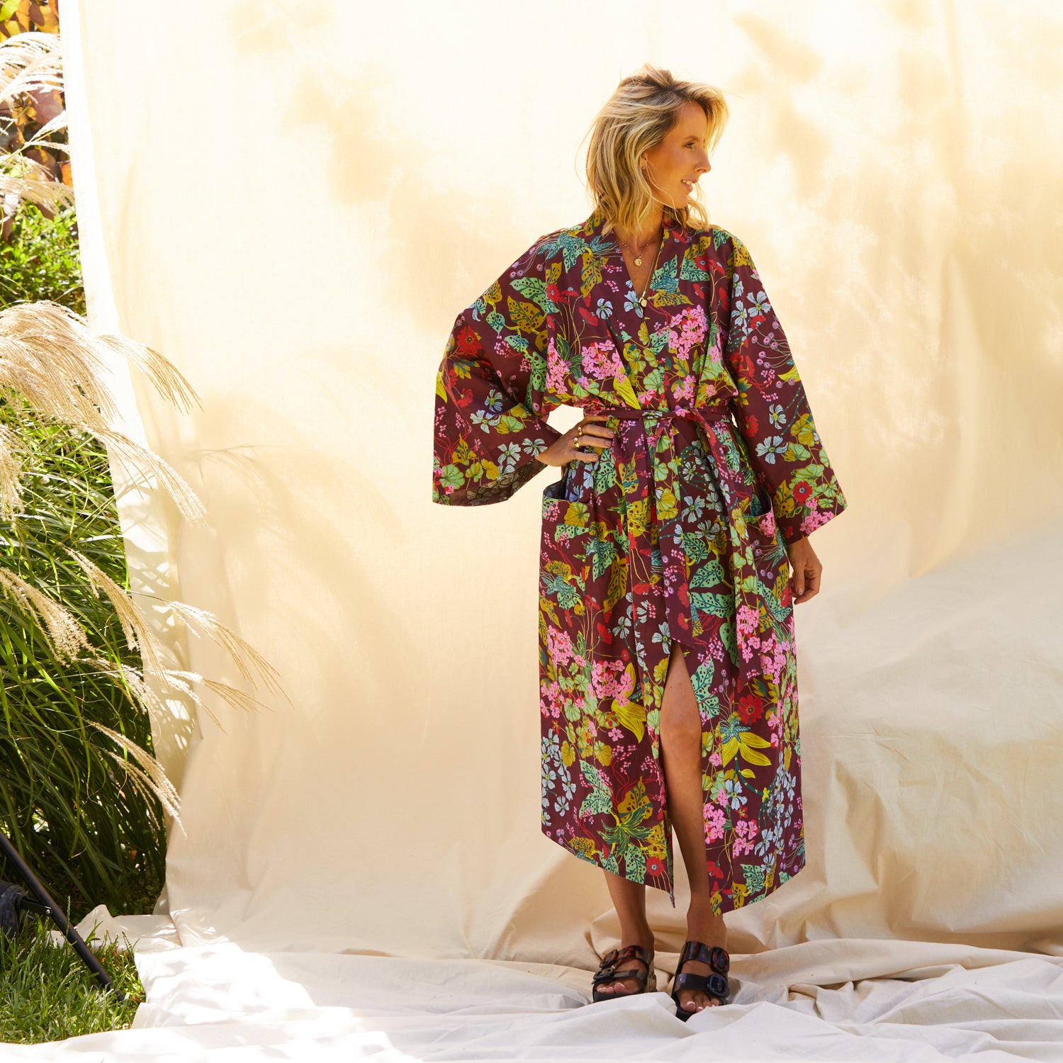 Luxury Genevieve Cotton Bath Robe for Women - Soft & Absorbent Spa Robe - Perfect for Relaxation, Home Spa & Hotel Use