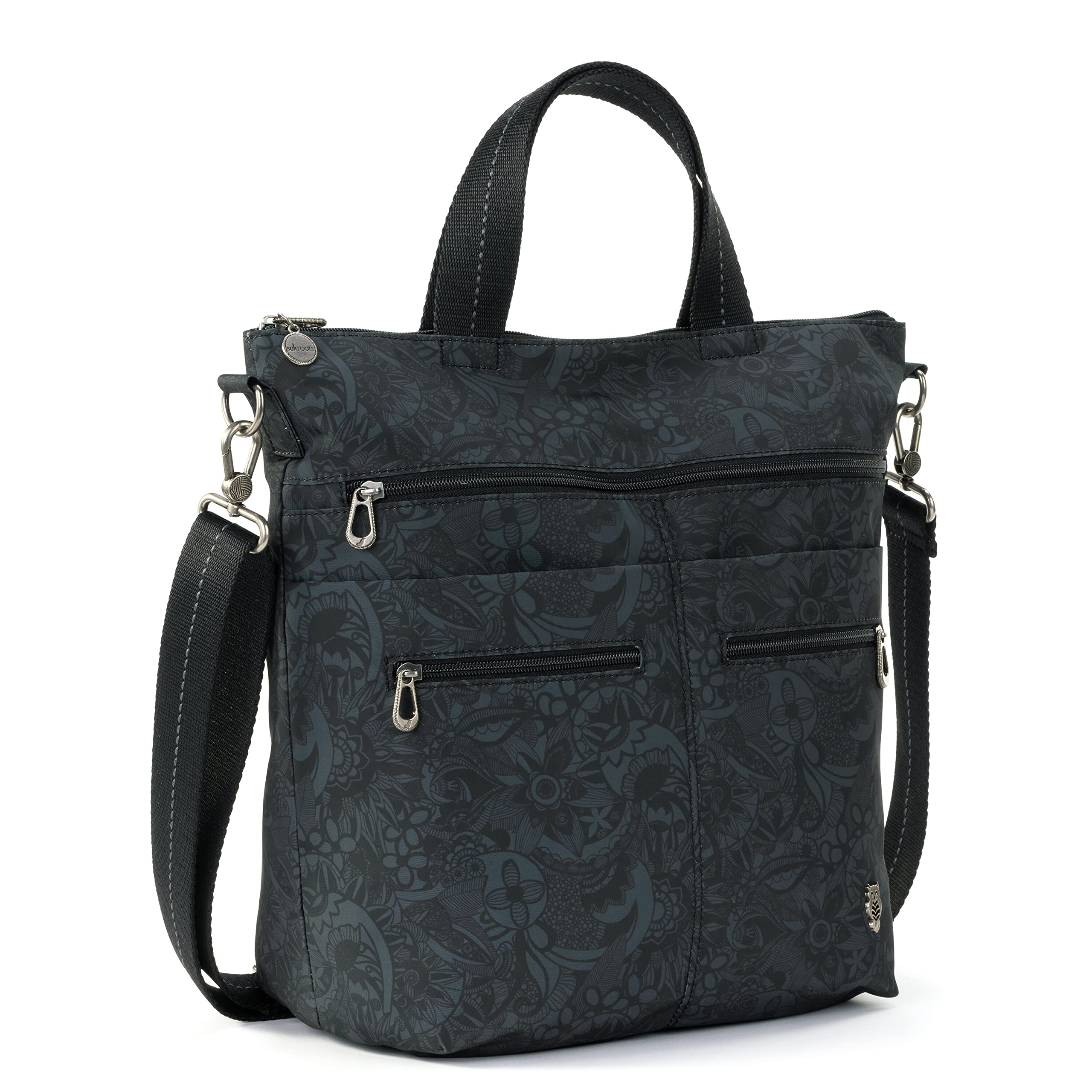 Sakroots Berkeley Convertible Tote Bag - Eco-Friendly REPREVE® Recycled Twill Fabric - Perfect for Work, Travel & Everyday Use