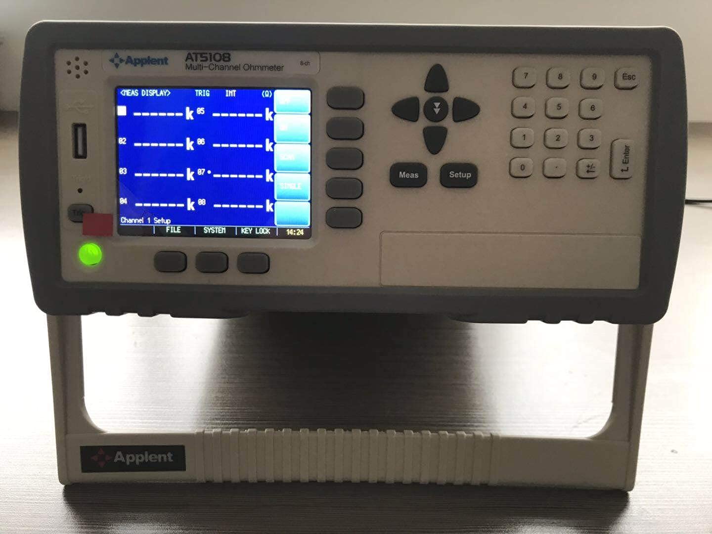 AT5108 8-Channel Multi-Channel Resistance Tester - Professional Electrical Testing Equipment for Circuit Boards, Electronics, and Industrial Applications