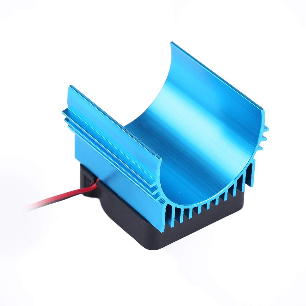Tgoon High-Performance RC Cooling Fan & Heat Sink for RC Model Cars - Durable Brushless Motor Cooling Solution for Racing, Crawling & Off-Road RC Vehicles