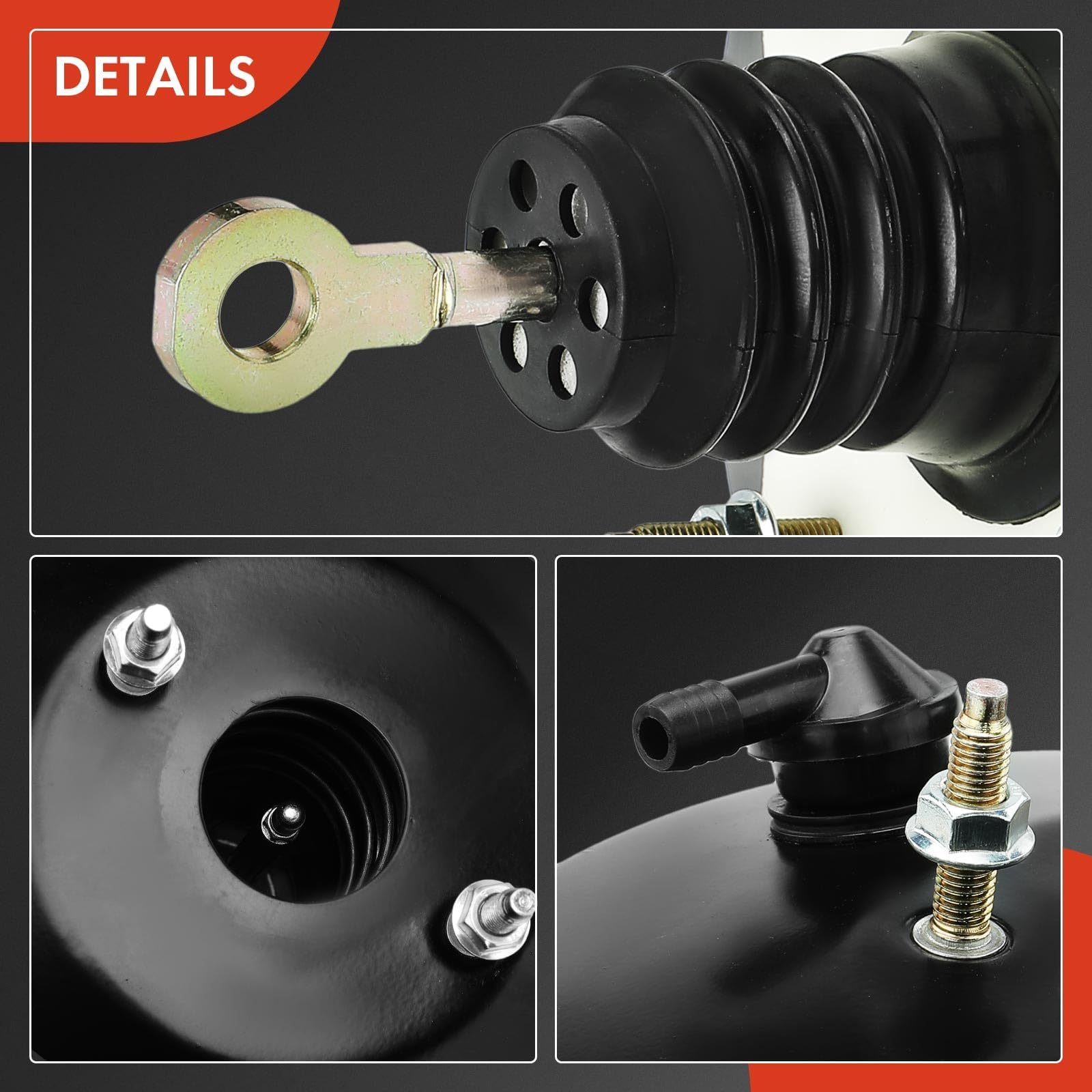 Premium Vacuum Power Brake Booster for Jeep Grand Cherokee & Commander (2006-2010 Models) - High Performance Replacement Part for Smooth Braking | Off-Road & Daily Driving Use